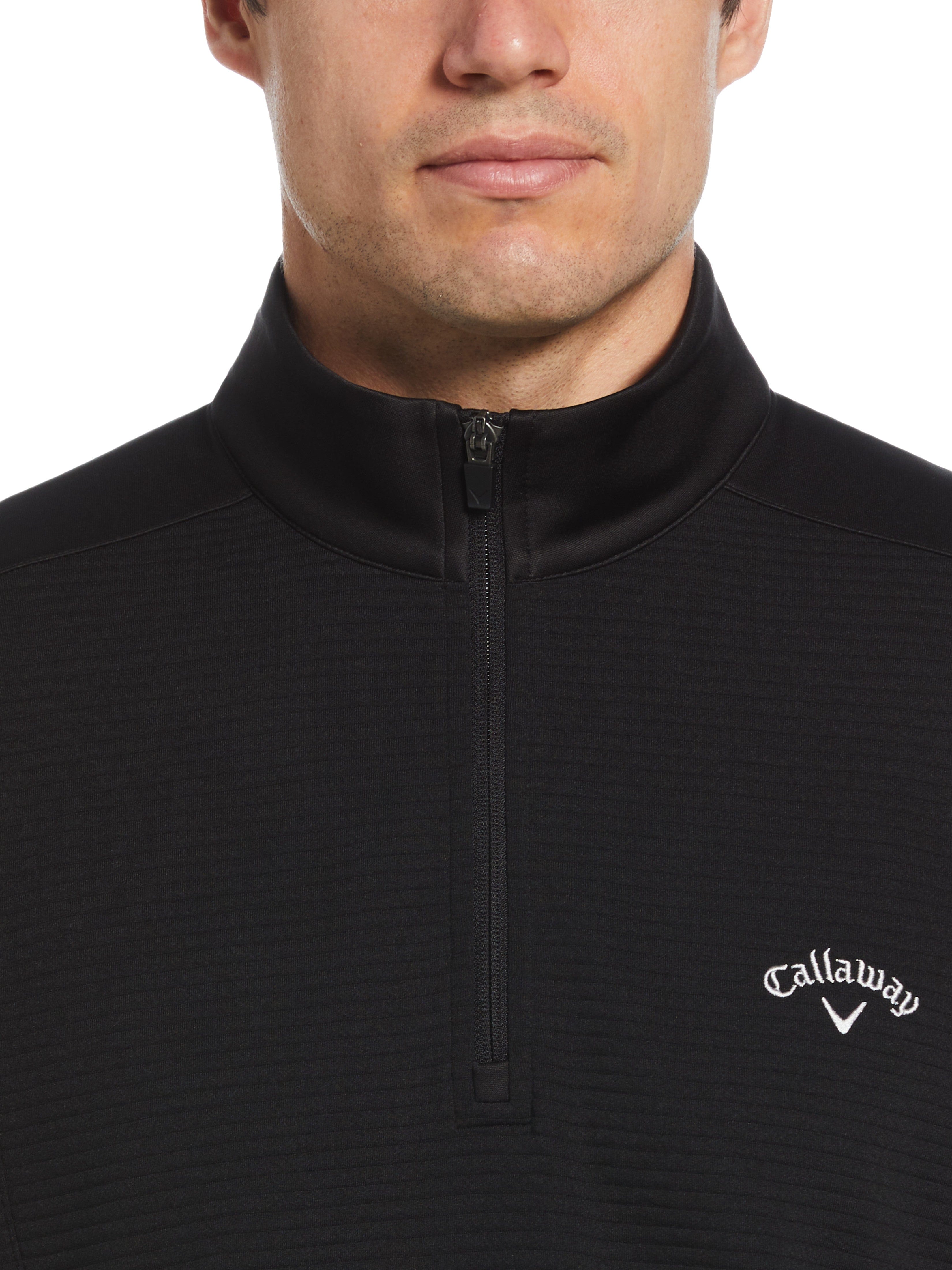 Men's Ottoman Quarter Zip Sweater - Soft & Stylish Pullover for Casual Wear, Office & Outdoor Activities