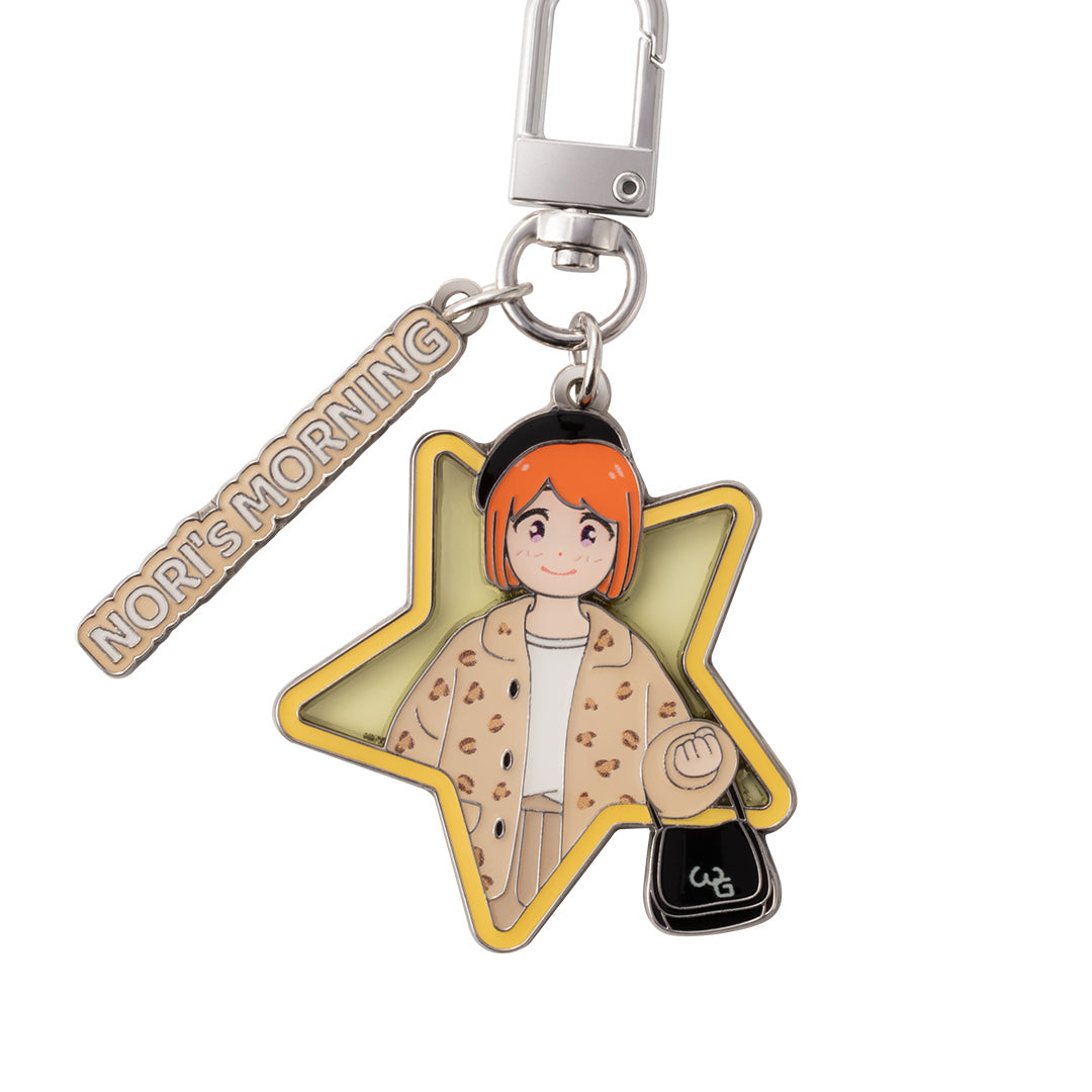 POP MART Just a Girl Nori's Morning Series Pendant Keychain Blind Box - Cute Anime Collectible for Cosplay, Gifts & Keychain Accessories | Perfect for Fans, Kawaii Lovers & Blind Box Collectors