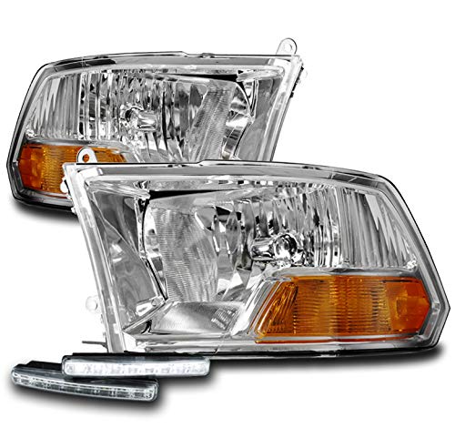 Chrome LED Headlights with 6