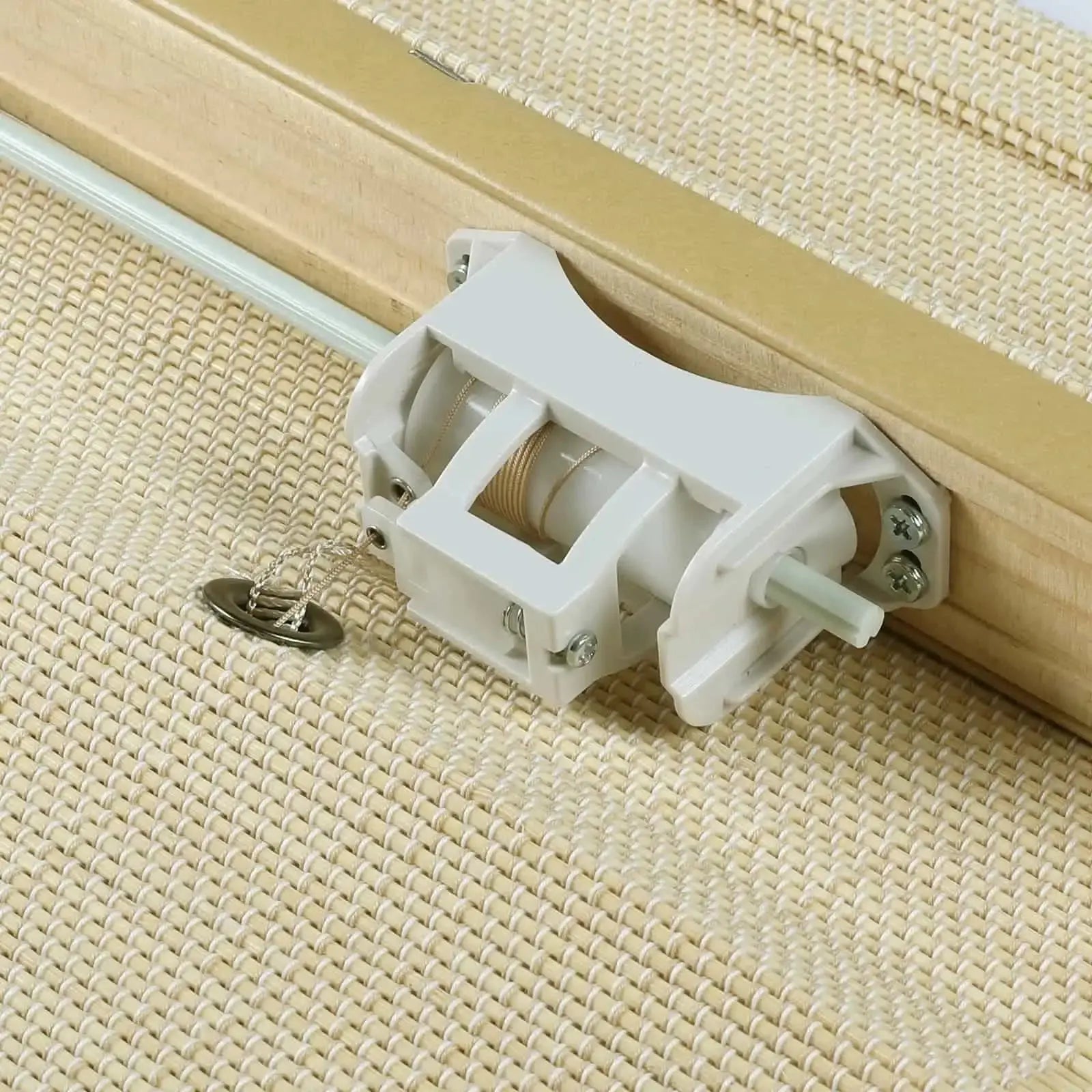 Rae Natural Bamboo Woven Shades Series S - Eco-Friendly Window Blinds for Home & Office - Perfect for Living Room, Bedroom, and Patio Privacy