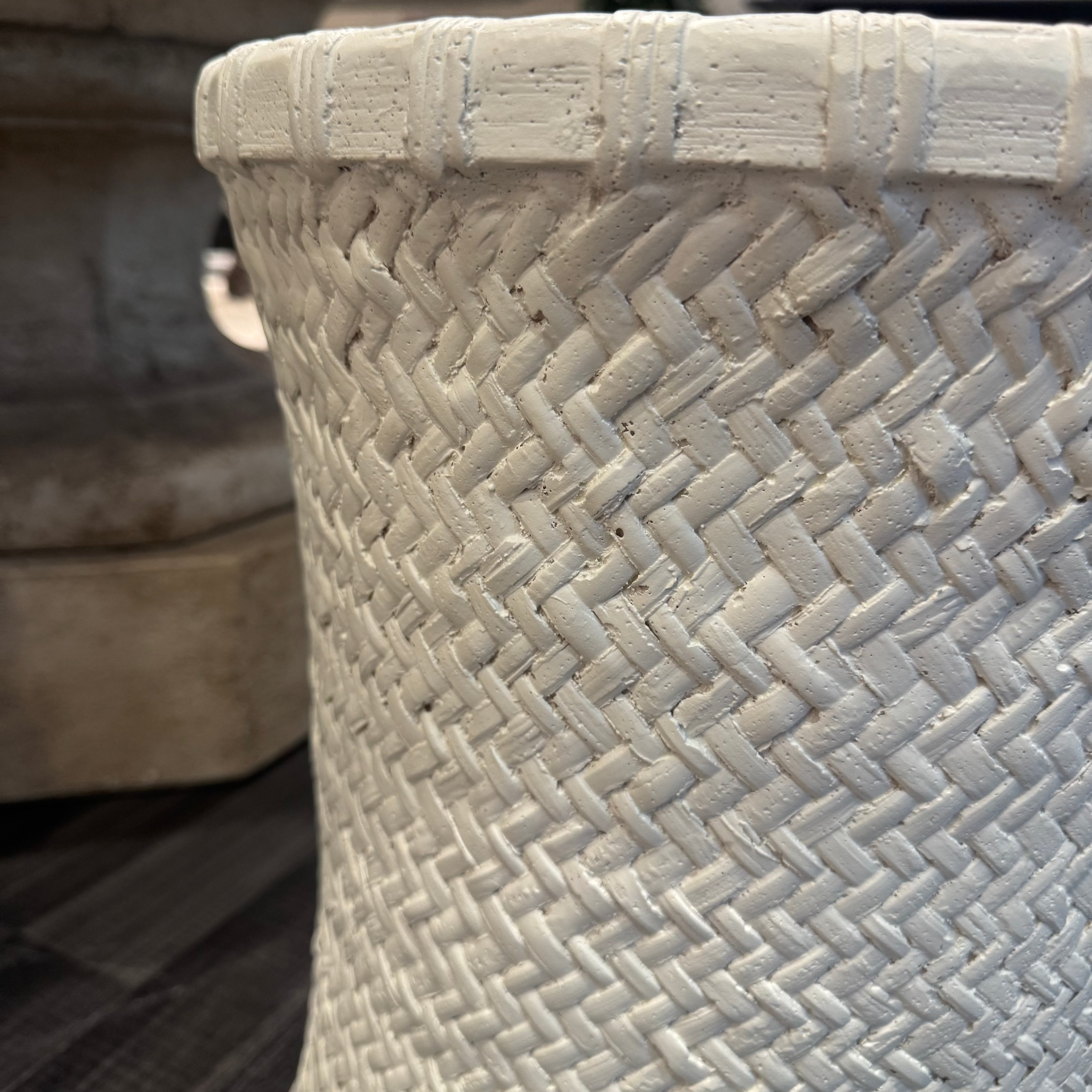 Bridgetta Stool Off White - Modern Accent Stool for Living Room, Bedroom & Office - Versatile Seating & Side Table - Durable & Stylish Home Decor