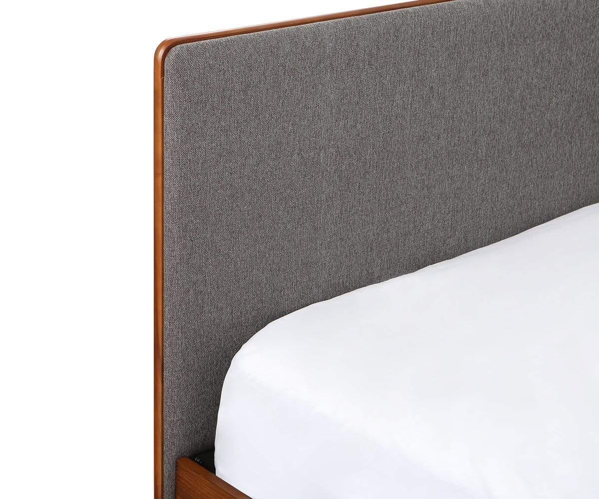 Holfred Queen Size Bed Frame with Storage, Modern Platform Bed with Headboard, Sturdy Metal Slats - Perfect for Small Spaces, Apartments & Guest Rooms