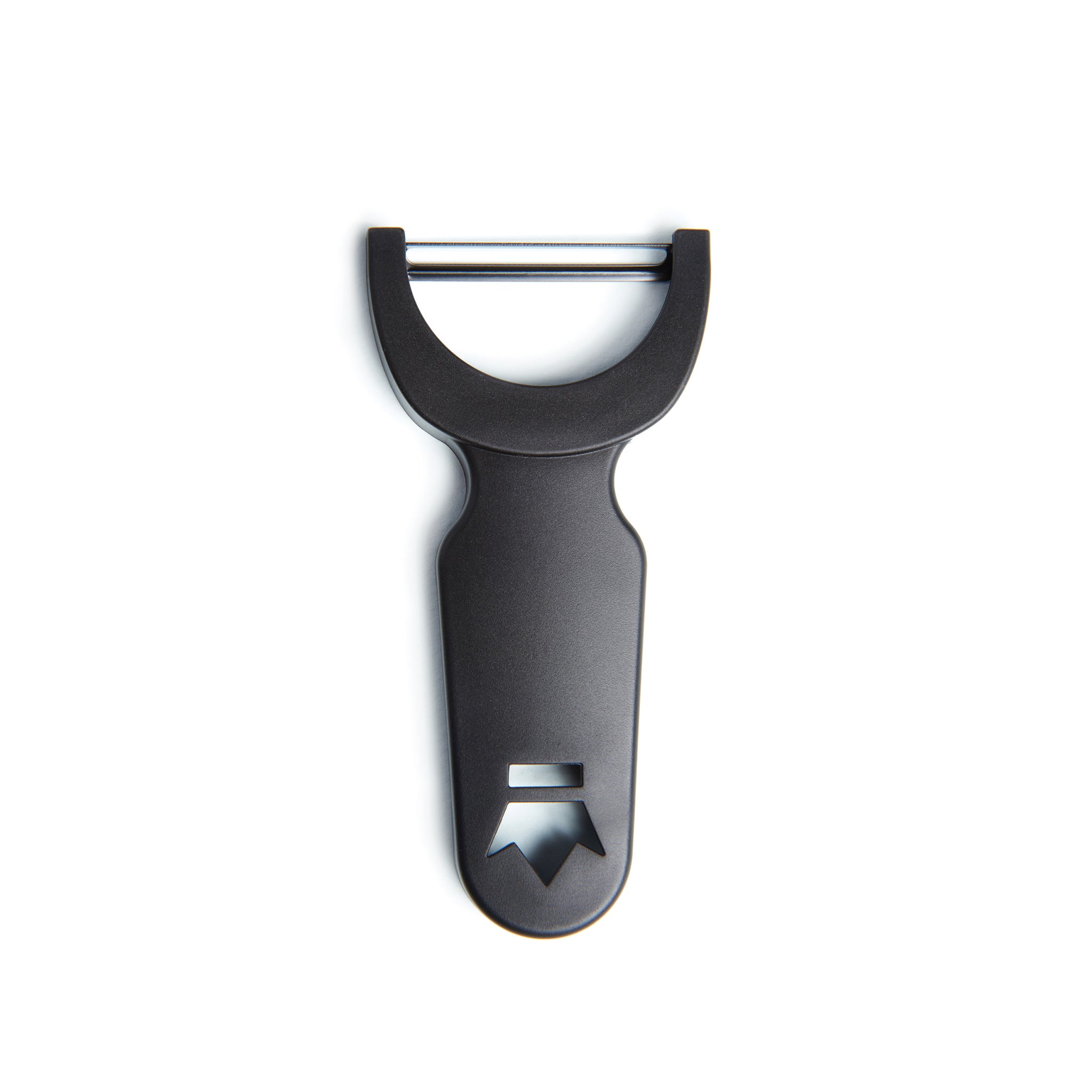 Stainless Steel & Plastic Citrus Peeler - Easy Grip Fruit Peeler for Oranges, Lemons, Grapefruits - Perfect for Kitchen, Baking & Cocktail Making