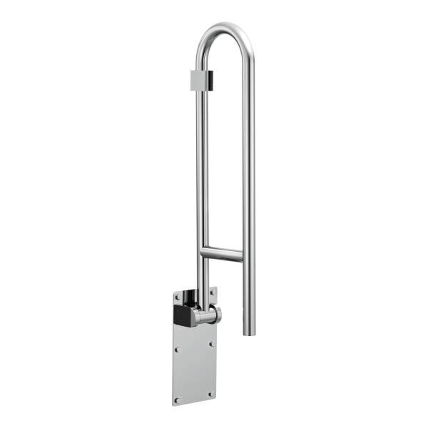 Moen R8960FD 30-Inch Stainless Steel Flip Up Grab Bar - Secure Bathroom Safety Handle for Seniors & Disabled - Ideal for Showers, Bathtubs & Toilets