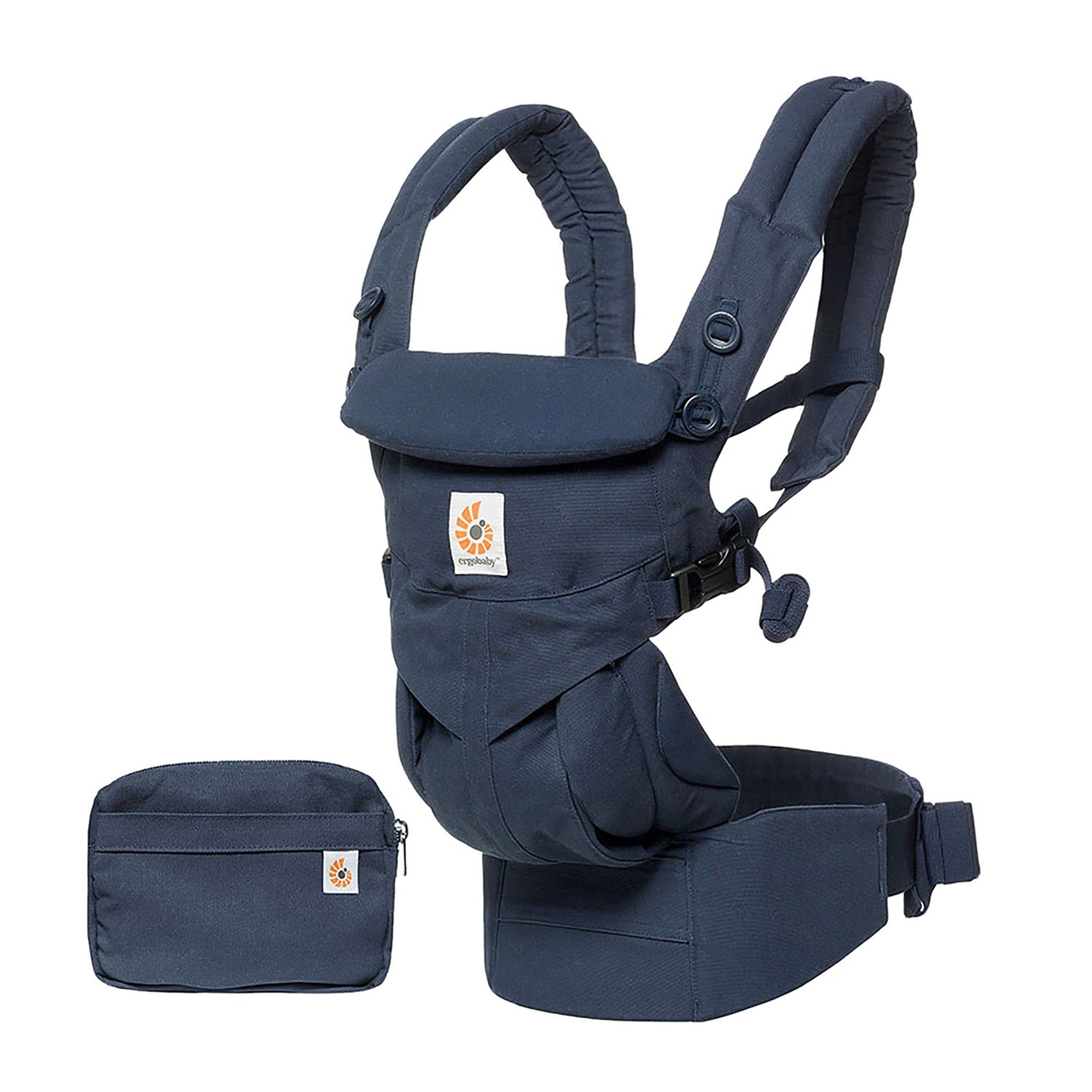 Ergobaby Omni 360 All-Position Baby Carrier - Breathable Mesh, Ergonomic Support for Newborn to Toddler (Midnight Blue) | Perfect for Babywearing, Hiking, Travel & Hands-Free Parenting