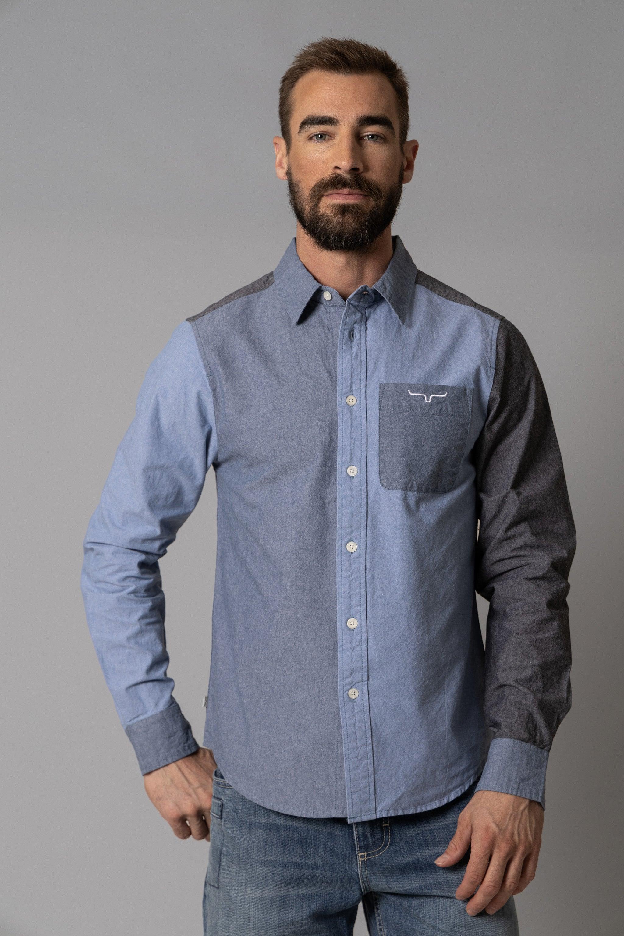 Premium Bryson Men's Dress Shirt - Slim Fit Business Formal Shirt for Office, Wedding & Special Occasions | Wrinkle-Resistant & Comfortable Cotton Blend