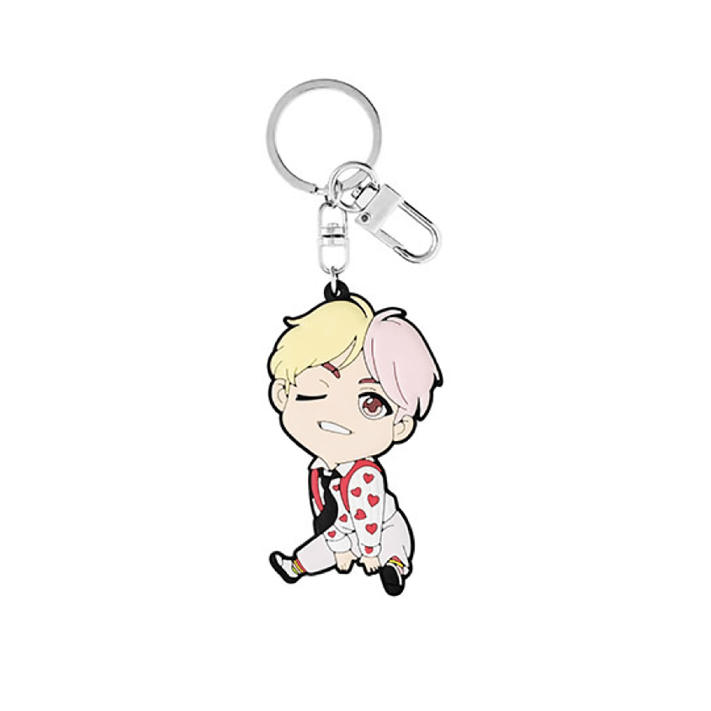 BTS 'House of BTS' Official Character Keychain - Cute K-Pop Merch for ARMY Fans - Perfect for Backpacks, Keyrings & K-Pop Collections