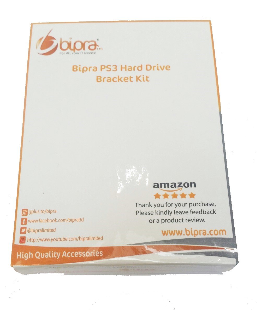 Bipra 500GB HDD Hard Drive Kit with Mounting Bracket for PS3 Super Slim - Compatible Replacement Internal Storage Upgrade - Gaming Console Accessories for Enhanced Performance (1 Year Warranty) | Perfect for Game Storage, System Backups & Expanding PS3 Memory