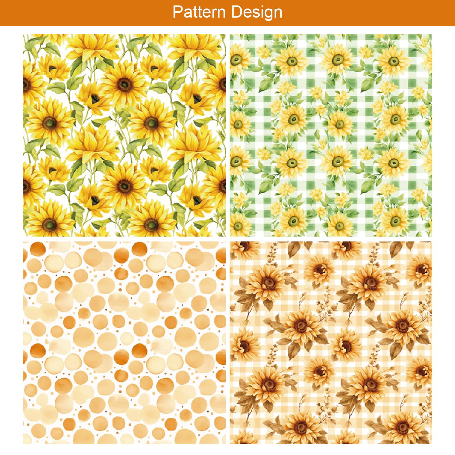 24 Sheets Floral Pattern Paper, 6