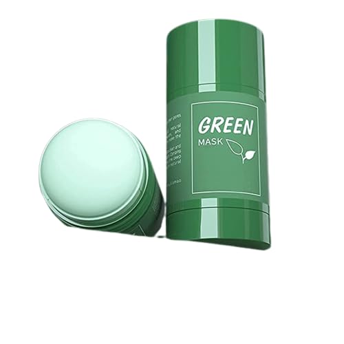 Glowhouse Green Tea Stick Face Mask - Blackhead Remover & Acne Treatment | Oil Control & Deep Pore Cleanser | Purifying Clay Stick Mask for Men & Women (1 Count) | Perfect for Travel & Daily Skincare Routine