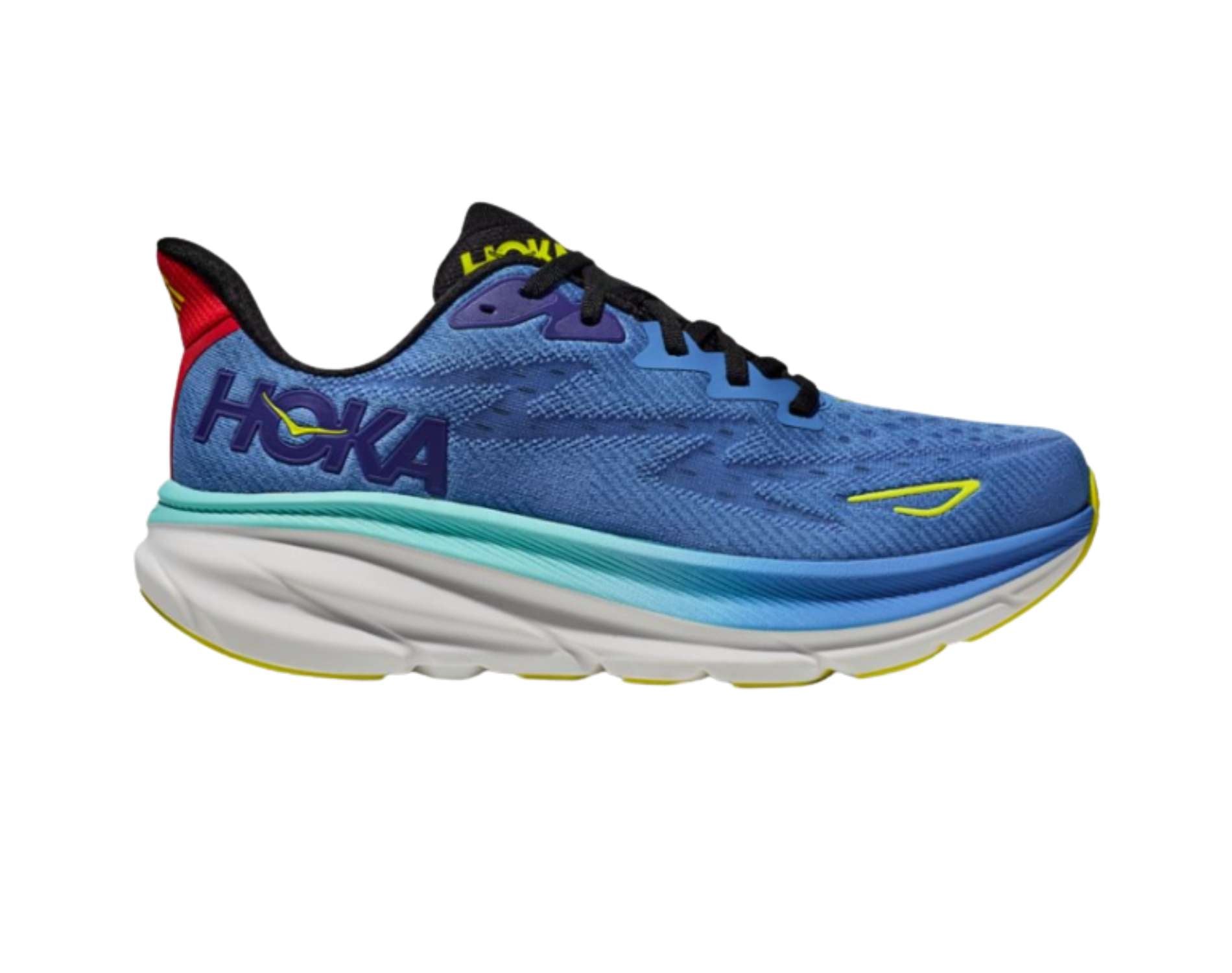 Hoka One One Clifton 9 Men's Running Shoes - Lightweight Cushioned Road Running Sneakers for Marathon Training & Daily Jogging