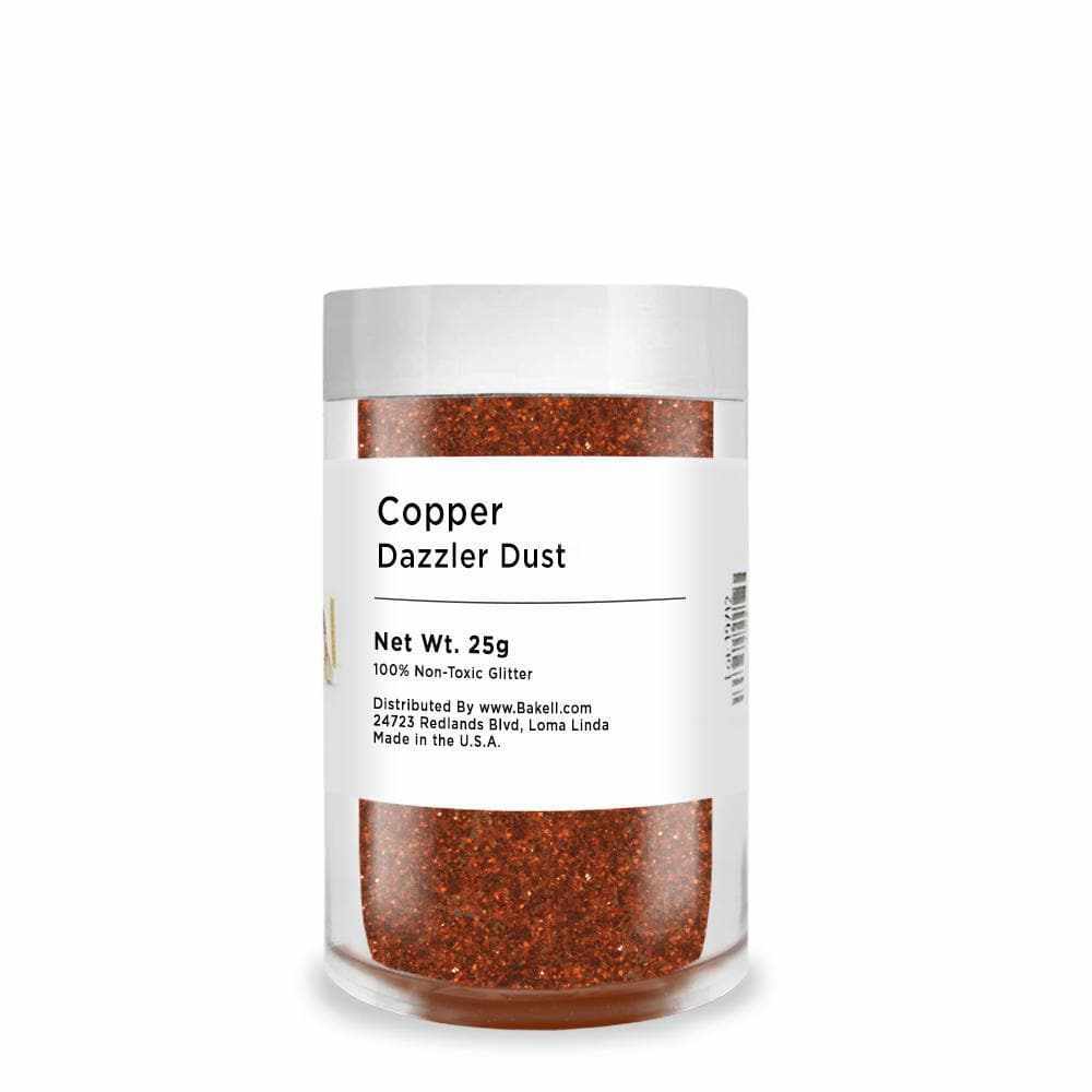 Premium Copper Dazzler Dust® - Ultra-Fine Glitter for Crafts, DIY Decor & Scrapbooking | Perfect for Home Decor, Wedding Invitations & Holiday Projects