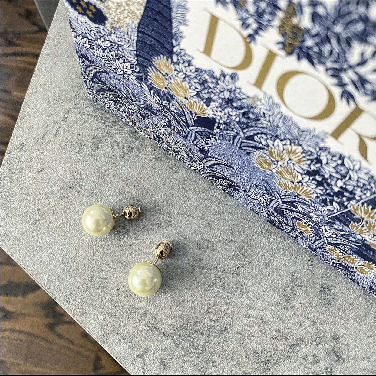 Dior Tribales Faux Pearl 10mm Stud Earrings - Elegant Pearl Fashion Jewelry for Women | Perfect for Parties, Weddings & Everyday Wear
