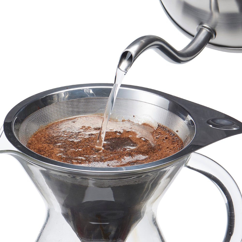 Aerolatte Premium Drip Coffee Brewer with Microfilter - Portable Pour Over Coffee Maker for Home, Office & Travel - Perfect for Fresh Brewed Coffee Anywhere