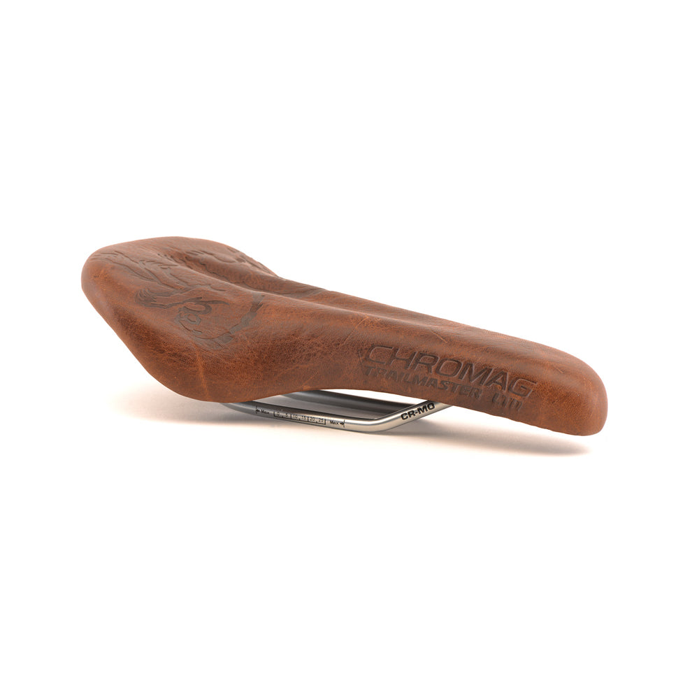Chromag Trail Master LTD Saddle - Premium MTB Bike Seat for Mountain Biking & Trail Riding - Comfortable & Durable Cycling Saddle for Men & Women - Perfect for Downhill, Enduro & All-Mountain Adventures