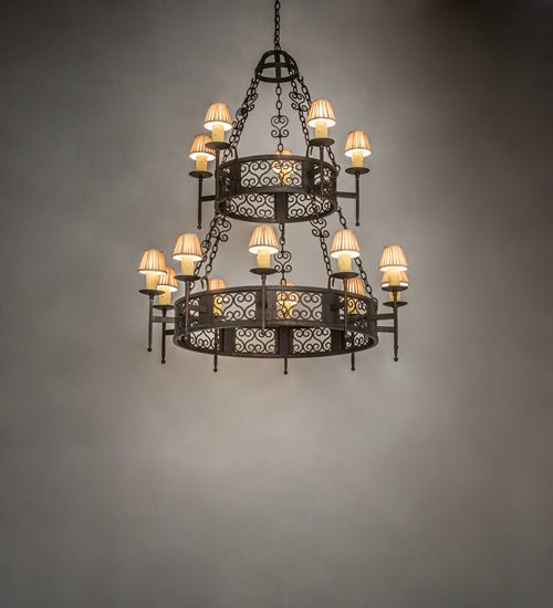 15-Light Crystal Chandelier for Dining Room - Modern Ceiling Light Fixture with LED Bulbs, Perfect for Home Decor & Wedding Venues