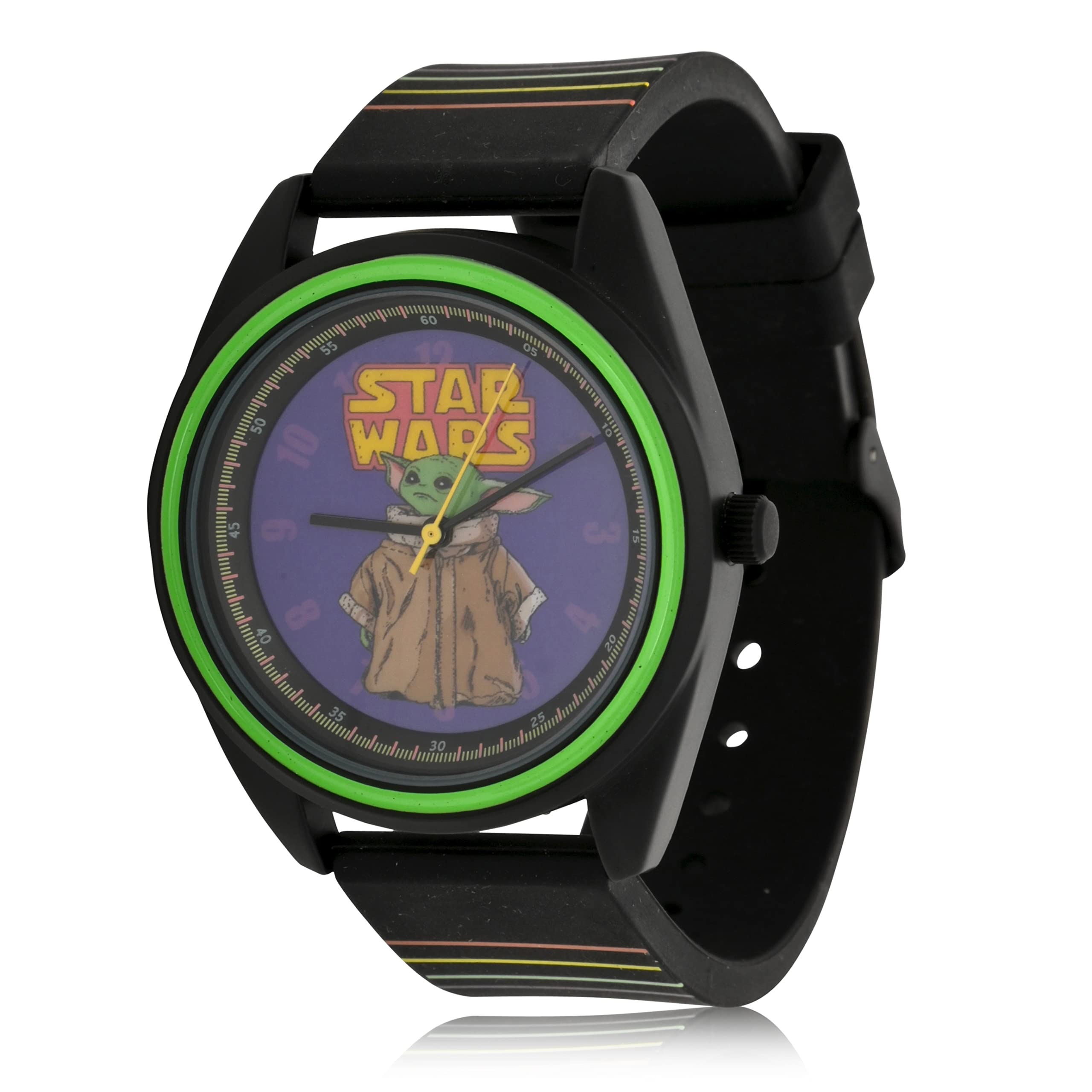 **FirstTrends Baby Yoda Watch – Star Wars The Mandalorian Inspired Digital Watch for Kids & Adults – Premium Durable Materials, Accurate Timekeeping – Perfect for Cosplay, Gifts & Collectibles (MNL9007UR)**