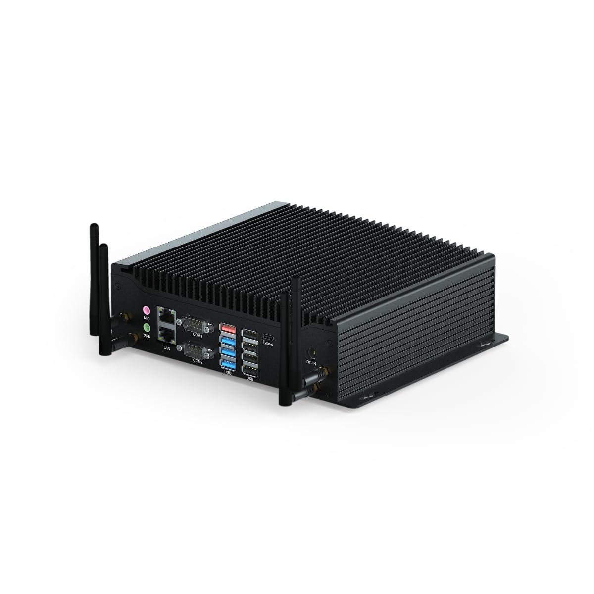 VENOEN Fanless Mini PC - Intel Core i5 10210U, 16GB RAM 1TB SSD, Windows 11 Pro - Industrial Mini Computer with 4K Triple Display, Dual LAN, M.2 Slot for 4G/5G, WiFi AC & Bluetooth 4.2 - Perfect for Digital Signage, Home Office & Industrial Automation