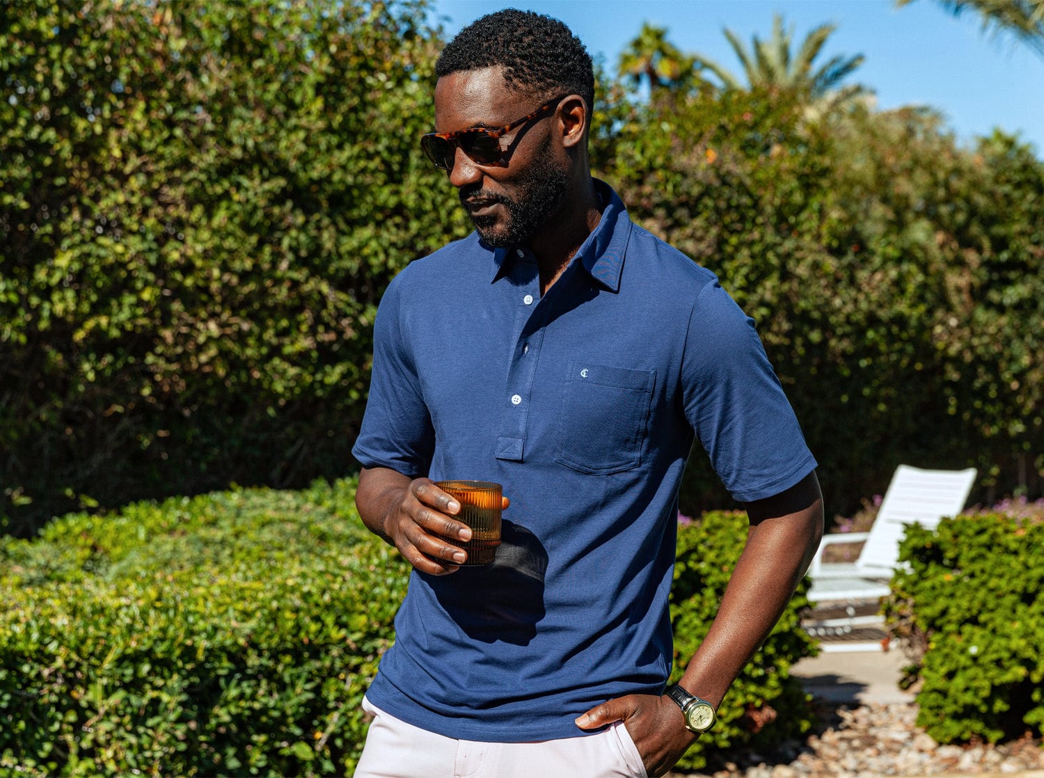 Premium Quality Players Shirt - Navy Blue | Comfortable & Stylish Athletic Wear for Sports & Casual Outfits