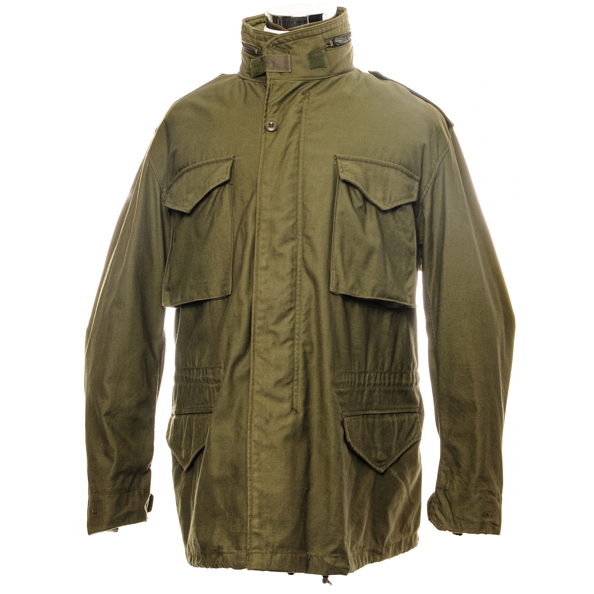US Army M-1965 M65 Field Jacket - Vintage 1991 Military Jacket, Size Large Regular - Perfect for Outdoor Adventures, Hiking & Military Collectors
