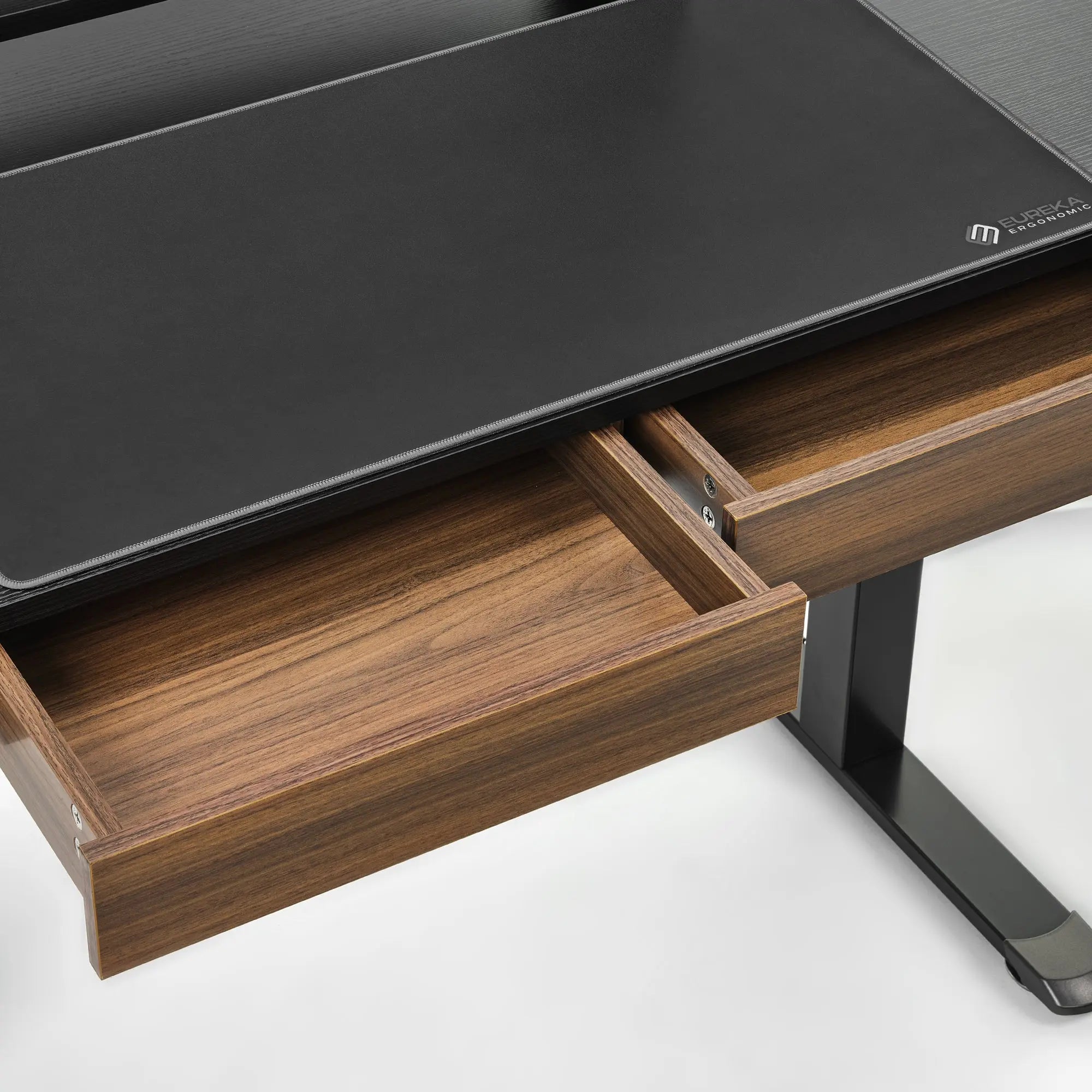 Adjustable Height Standing Desk with Storage Drawers - 47