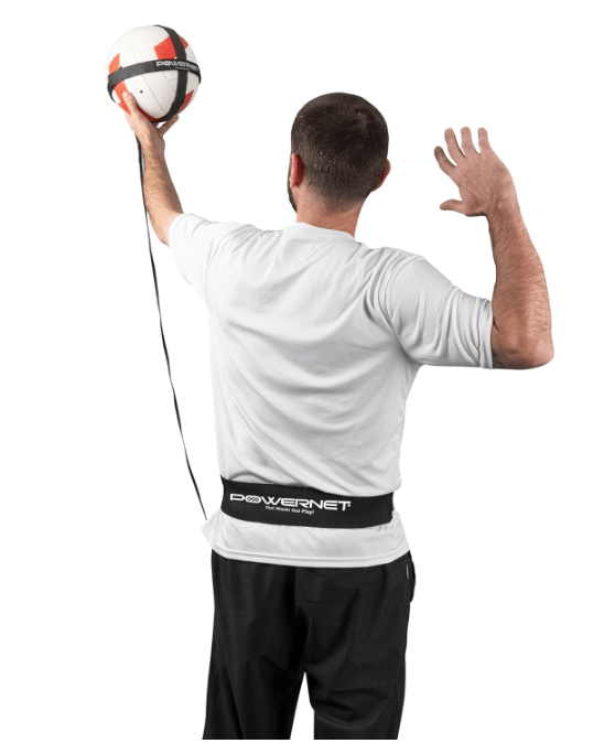 Volleyball Solo Trainer - Self Practice Volleyball Training Equipment for Indoor & Outdoor Use - Perfect for Solo Drills, Passing, and Serving Practice