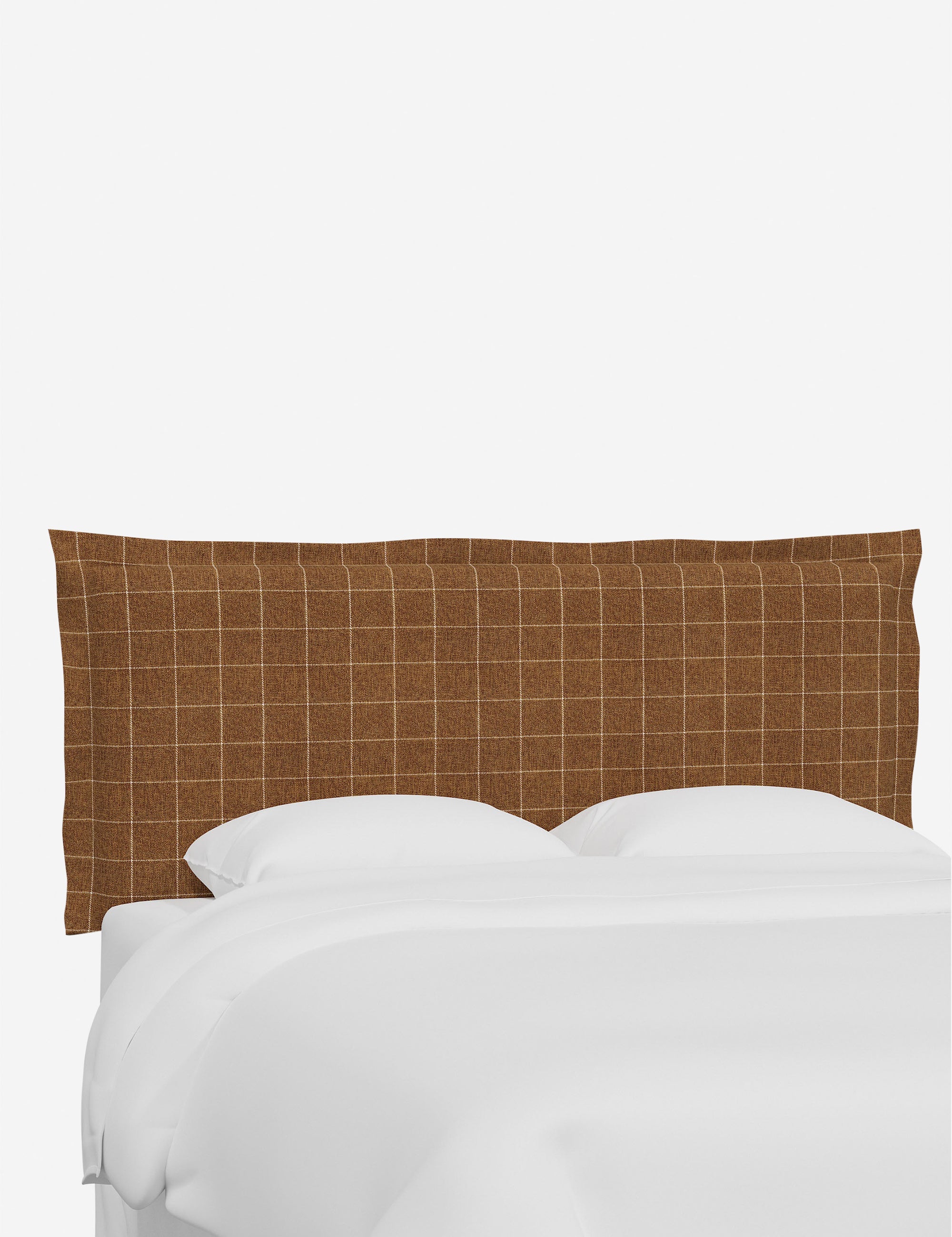 Elara Upholstered Headboard - Queen Size Bed Frame Headboard with Nailhead Trim, Modern Tufted Design for Bedroom Decor - Perfect for Master Bedroom, Guest Room, or Apartment