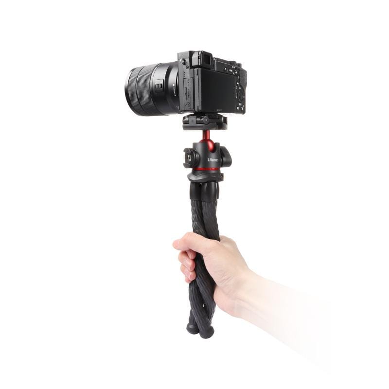 Ulanzi MT 33 Octopus Tripod with Cold Shoe Mount - Flexible Tripod Stand for Camera, Phone, Ring Light - Perfect for Vlogging, Photography & Live Streaming