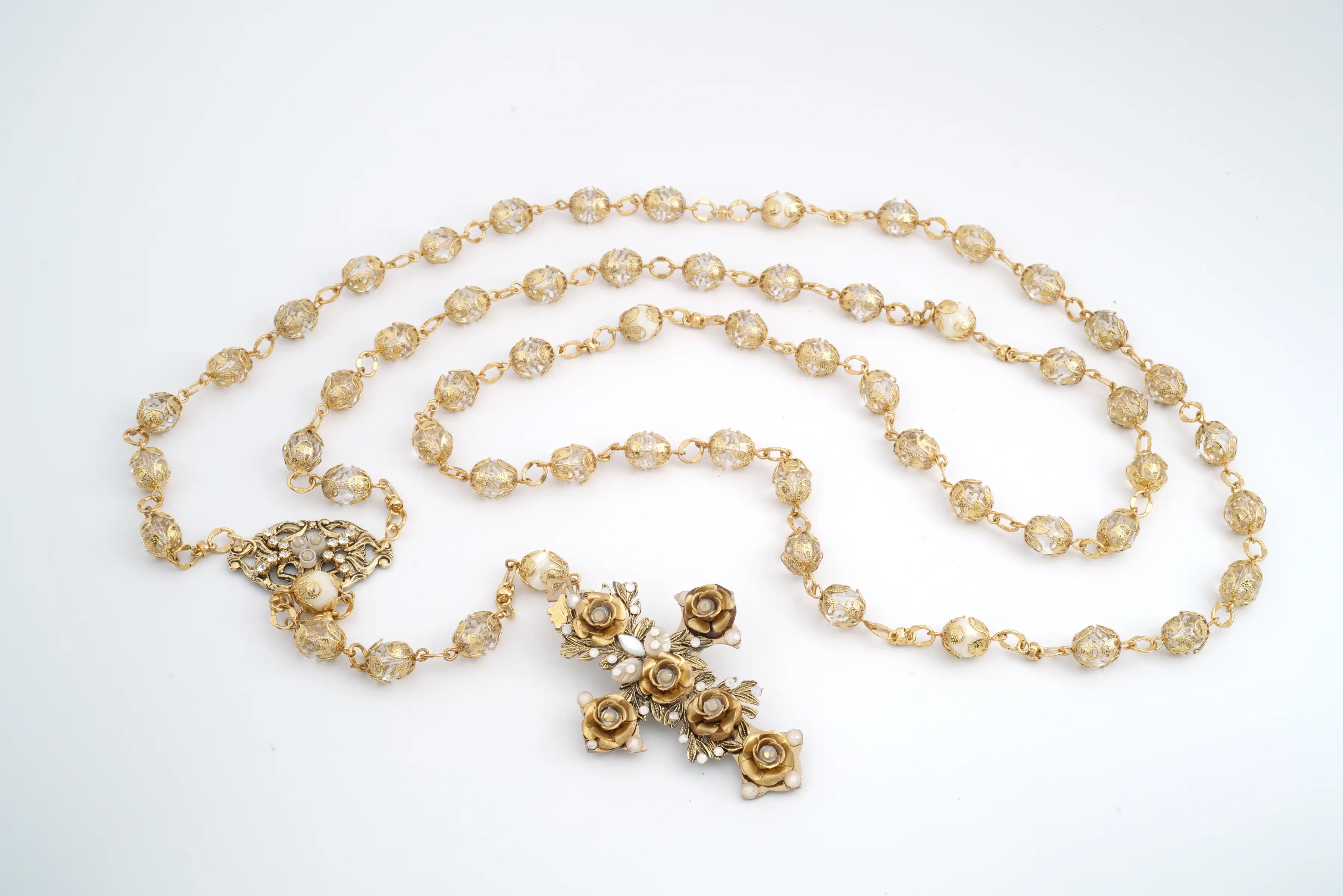 ROSA MYSTICA ROSARY - Beautiful Handmade Catholic Prayer Beads for Devotion and Meditation | Perfect for Prayer, Worship, and Spiritual Gifts