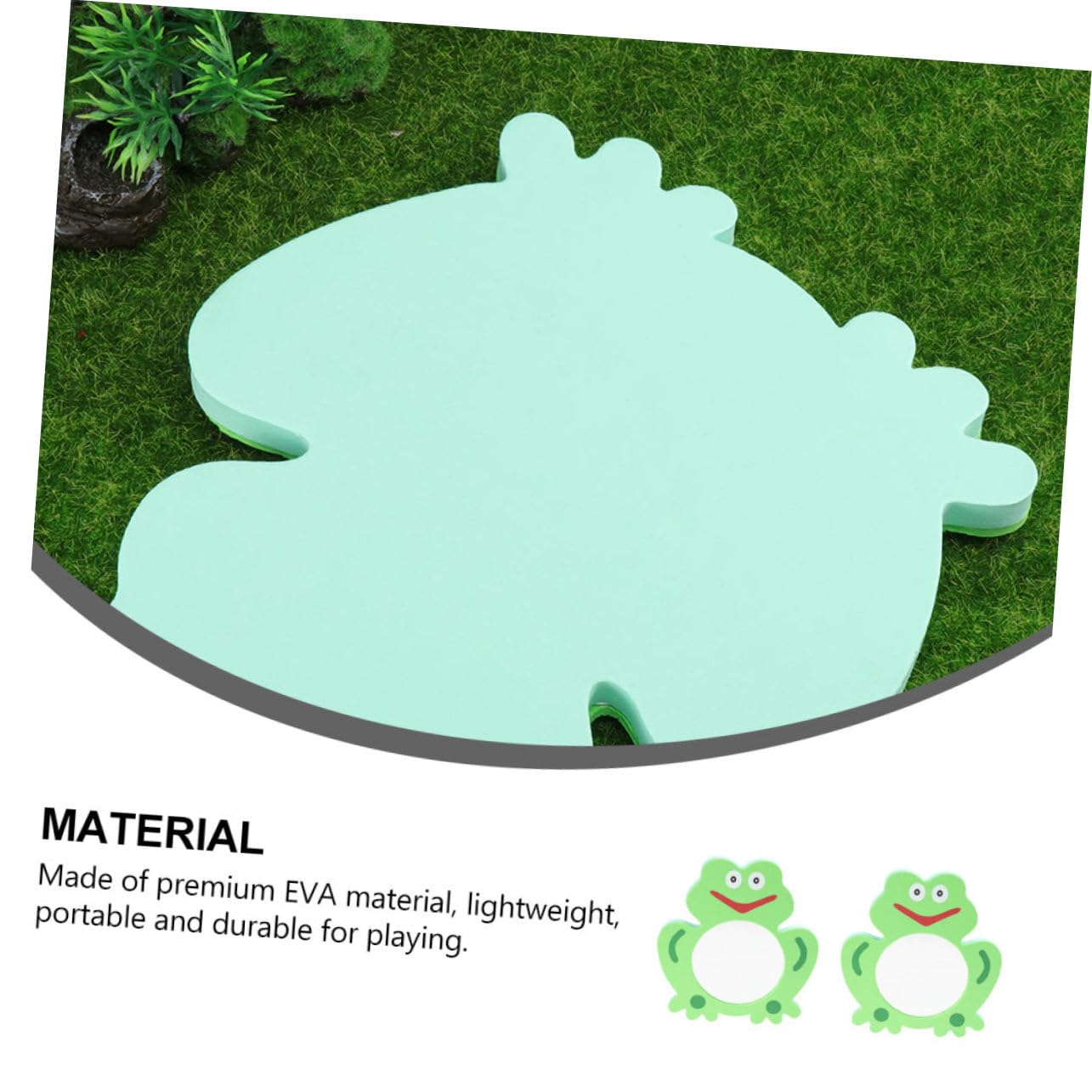 2 Pack Frog Bath Mirror Toys - Fun Travel Bathtub Toys for Kids, Portable Bath Time Fun with Eva Green Design | Perfect for Baby Showers, Toddler Bath Time & Travel Accessories
