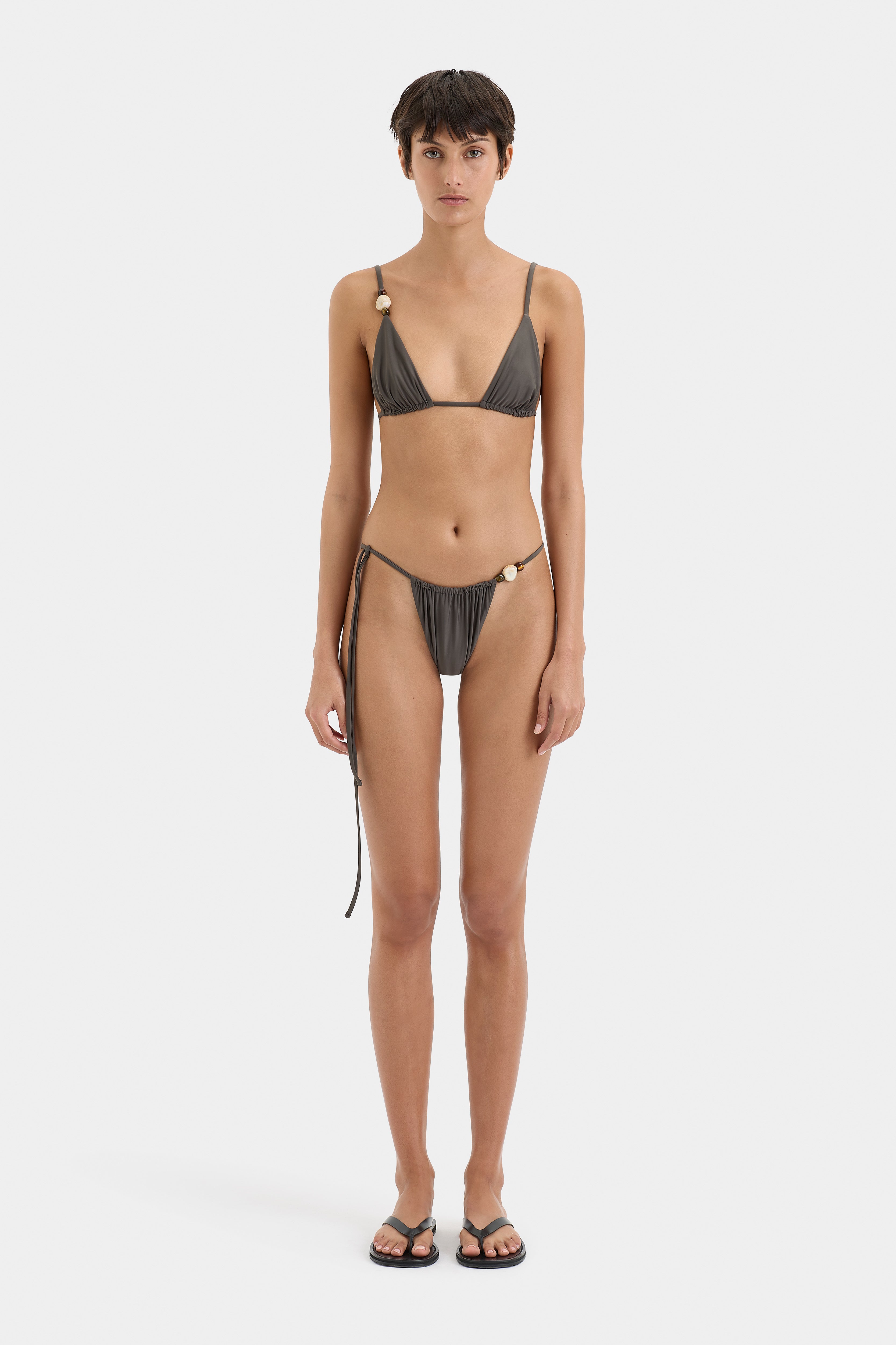 Jeanne Beaded String Brief - Elegant Lace Underwear for Women, Comfortable and Sexy Panties for Daily Wear or Special Occasions