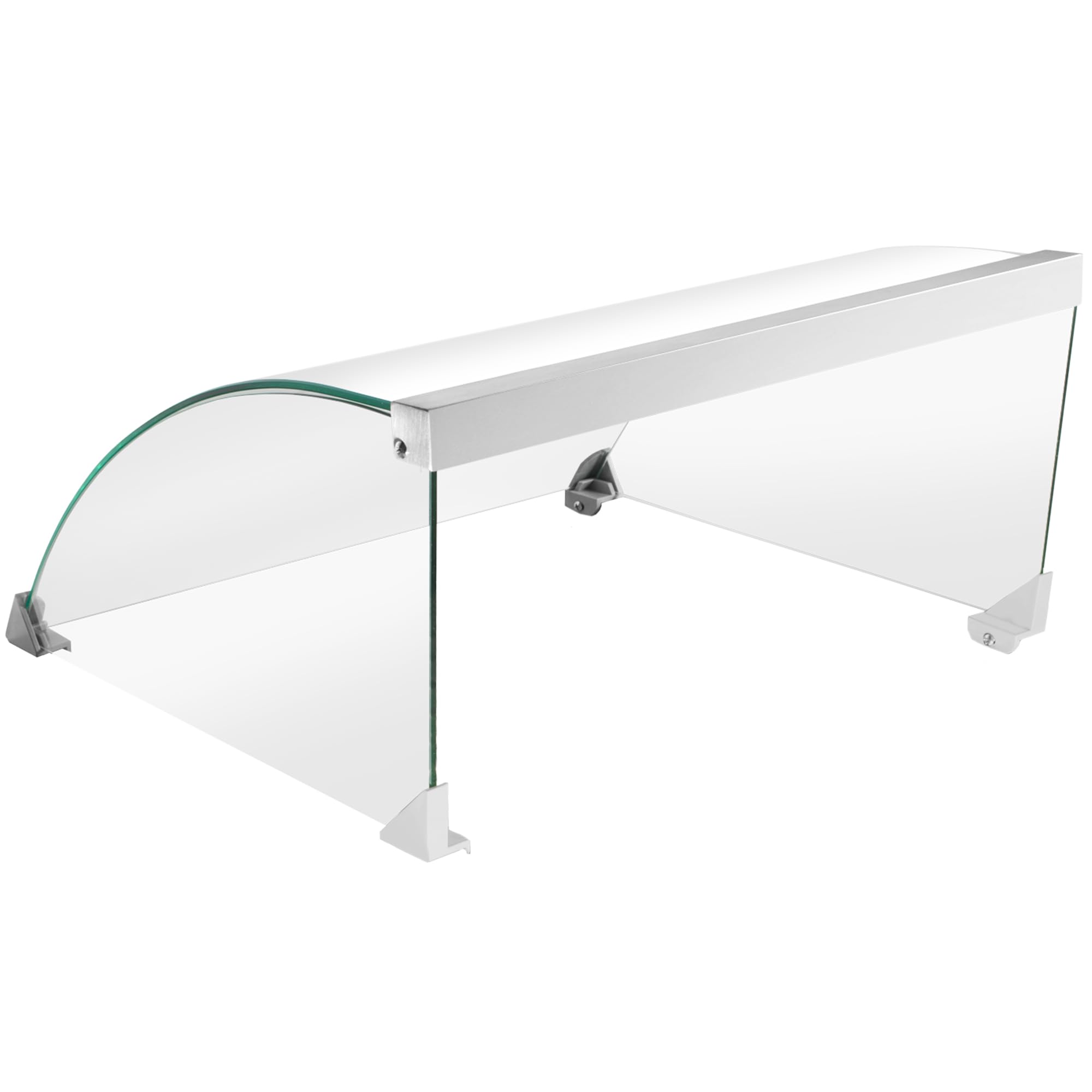 Olde Midway Glass Cover Replacement for Hot Dog 7 Roller Grill Cooker Machine - Upgrade Part for Commercial Hot Dog Stands & Food Trucks