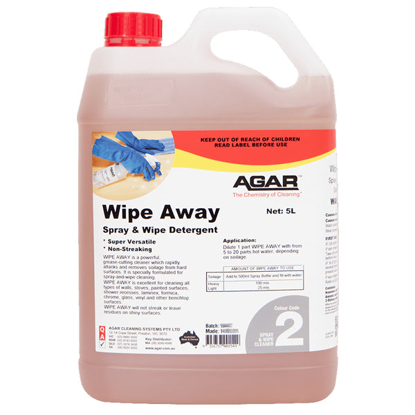 Eco-Friendly Agar Wipe Away Spray & Wipe - Natural Cleaning Solution for Kitchen, Bathroom & Hard Surfaces | Perfect for Stain Removal & Disinfecting