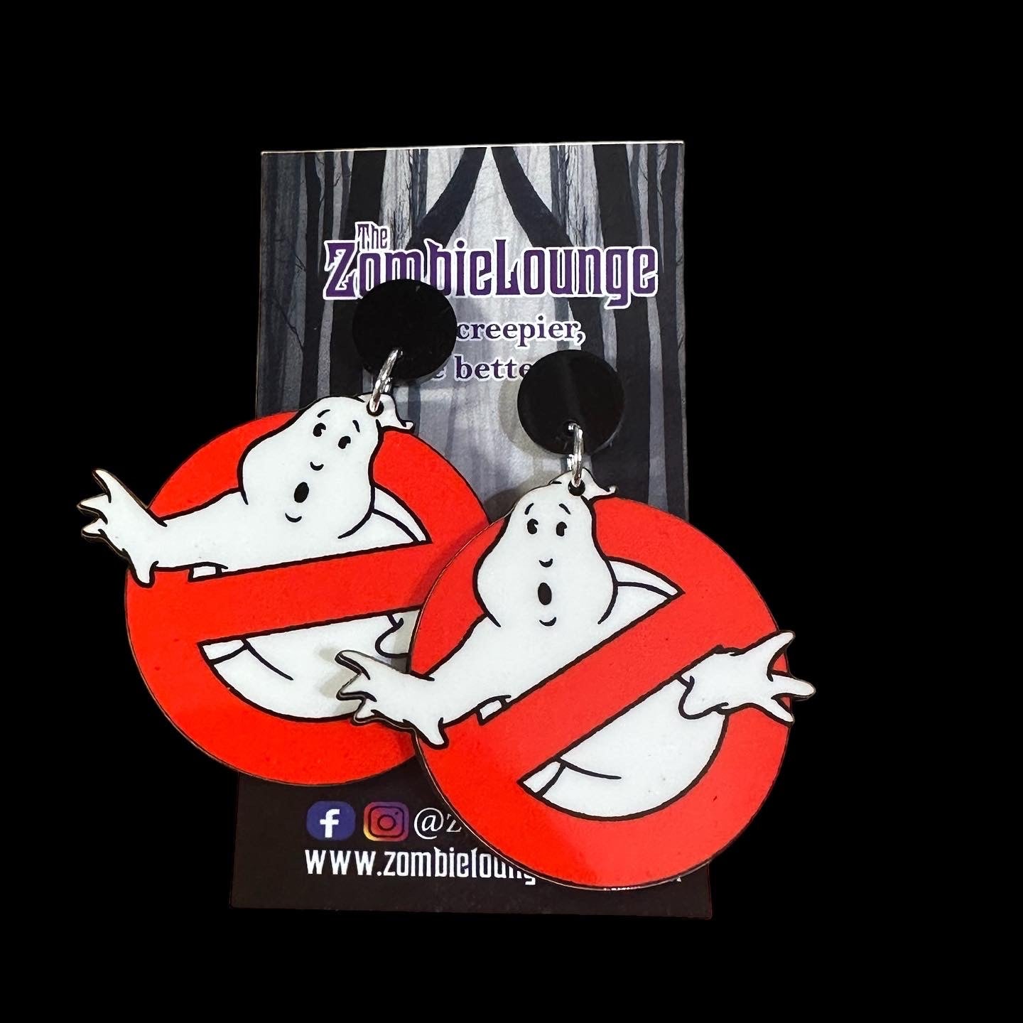 Vintage Ghost Earrings for Women - Spooky Halloween Jewelry Gift - Perfect for Costume Parties & Gothic Fashion