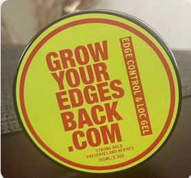 Best Edge Control & Loc Gel for Hair Growth - Regrow Edges & Strengthen Hair - Perfect for Natural Hair, Braids & Protective Styles