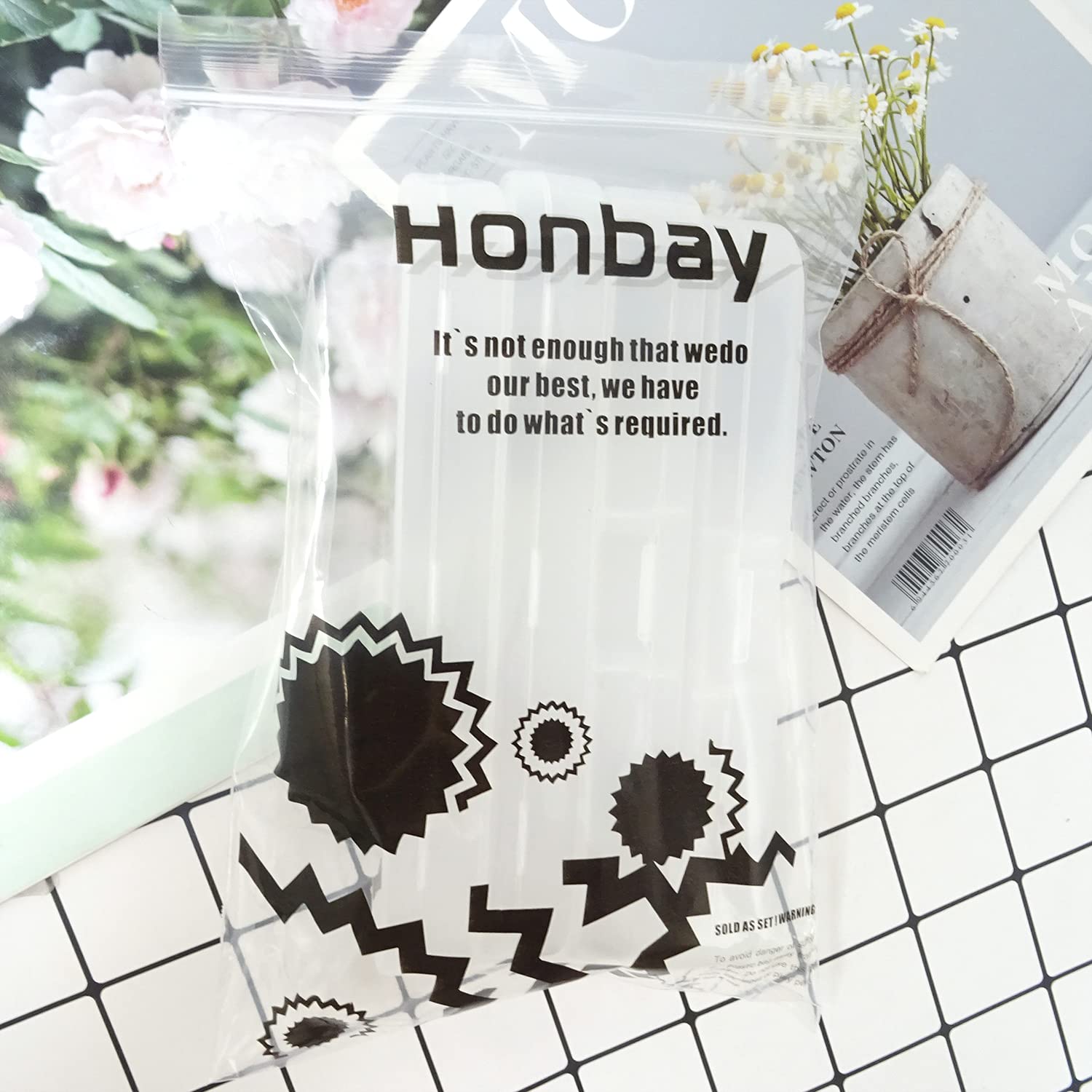 Honbay 4PCS Plastic Digital Thermometer Storage Case - 7 Inch Acne Needle Organizer Box, Pencil Pouch for Home & Travel | Perfect for Medical Supplies, School Stationery & Beauty Tools