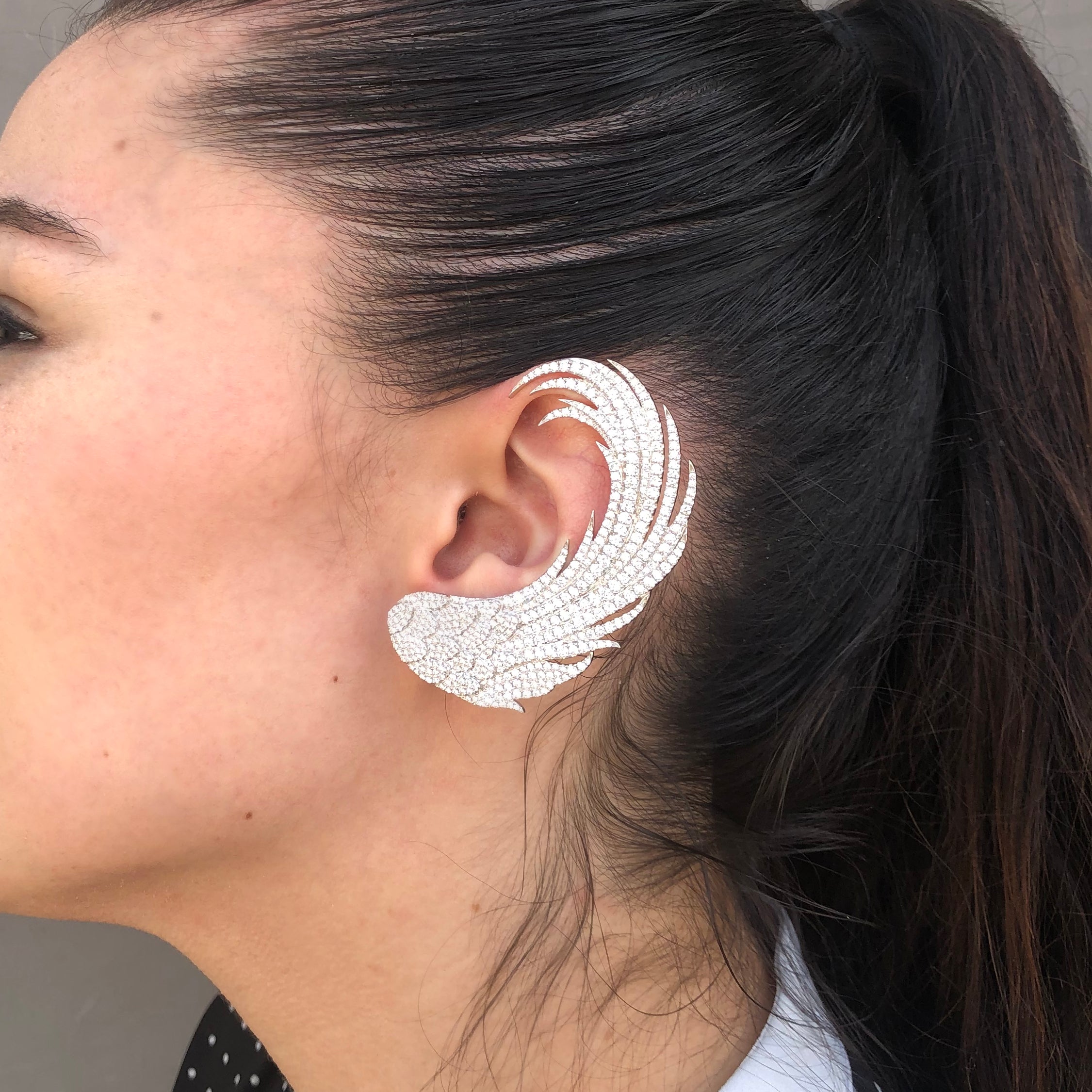 Elegant Istanbul Ear Cuff - Boho Gold Silver Hoop Earrings for Women - Perfect for Parties, Weddings & Everyday Wear