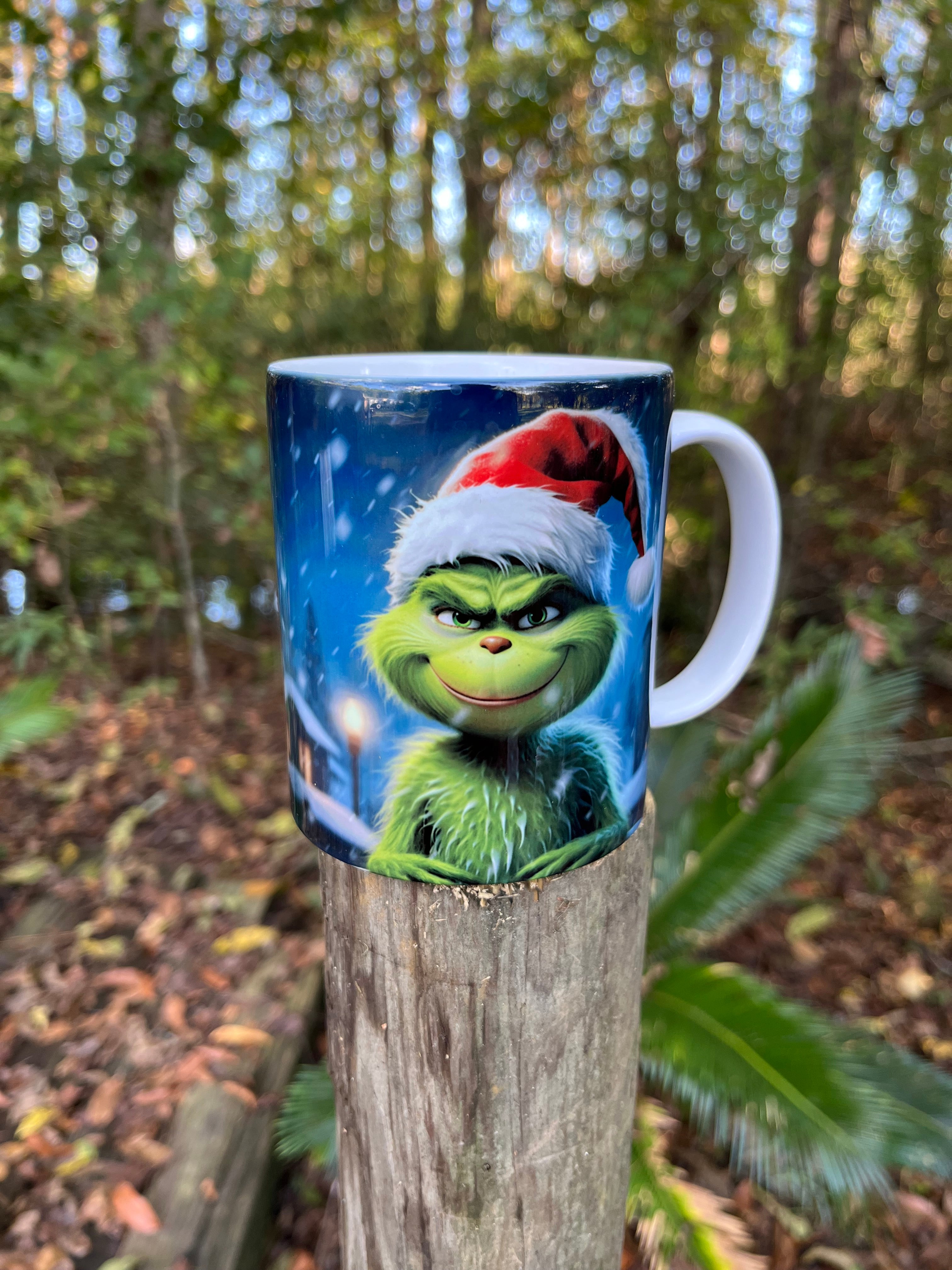 The Grinch in the Night - Fun Christmas Decoration for Home, Party & Holiday Festivities