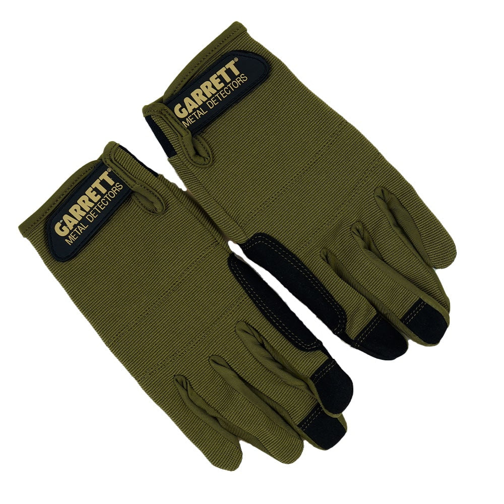 Garrett Metal Detector Gloves - Waterproof & Durable Treasure Hunting Gloves for Metal Detecting, Beach Hunting & Outdoor Adventures