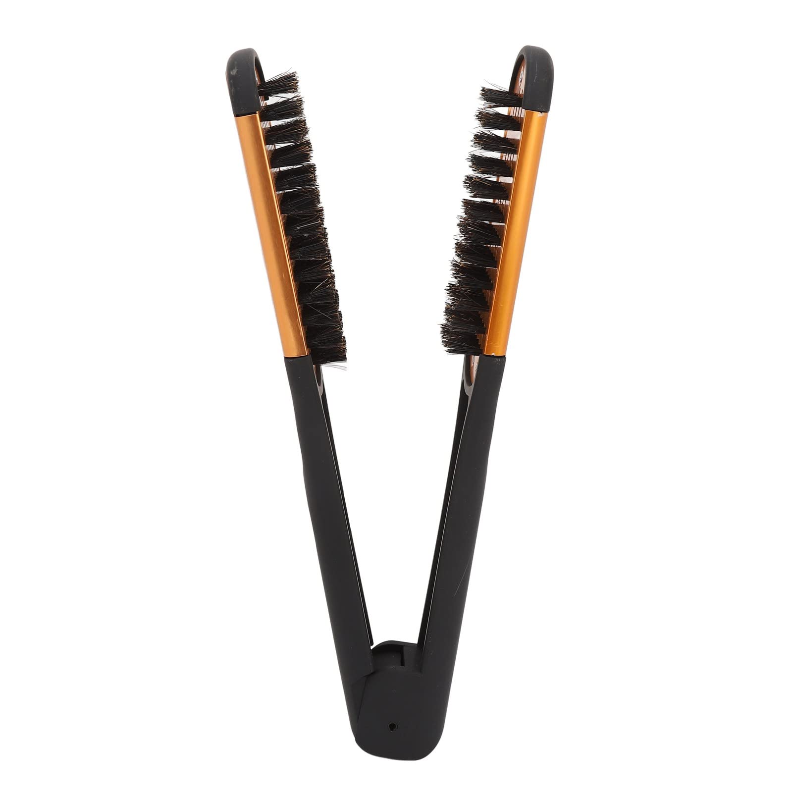 Hair Straightening Brush - Double Side Detangler for Home & Travel