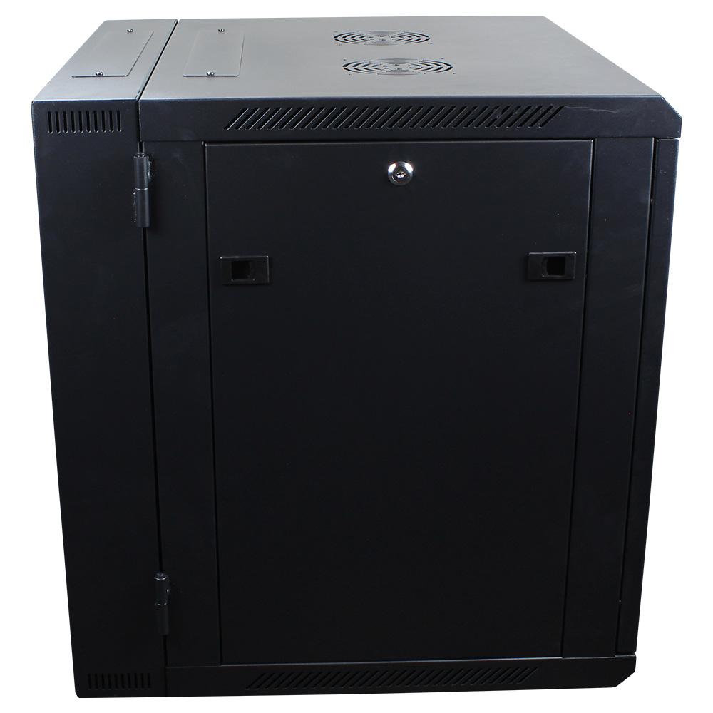 Blastking MR 12WDP 12U 600mm Depth Server Rack Cabinet with Rear Swing Gate - Perfect for Data Centers, IT Rooms & Network Equipment Storage