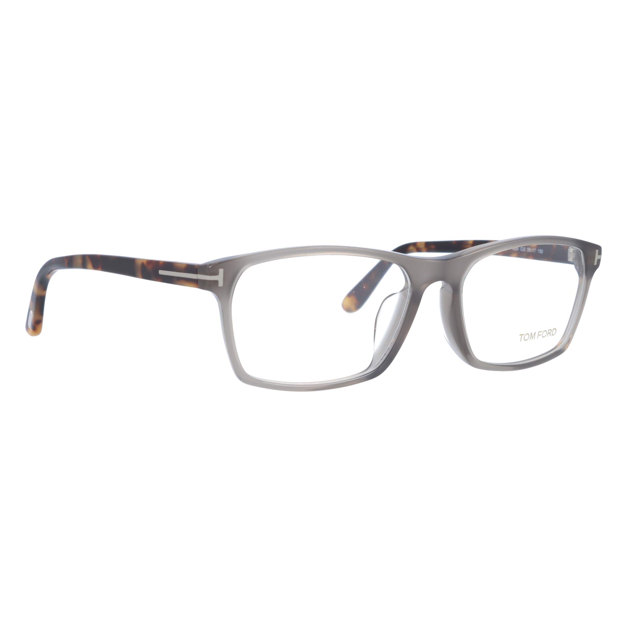 Tom Ford FT4295 Eyeglass Frames for Men & Women - Grey Metal Frame, 58mm Lens Diameter, Lightweight & Durable, FT429558020 | Perfect for Work, Reading & Everyday Wear