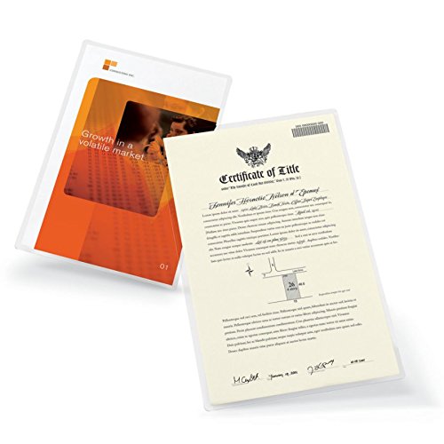 Office Depot Laminating Pouches 9x14.5 Legal Size 3 Mil - 50 Pack for Documents & Certificates