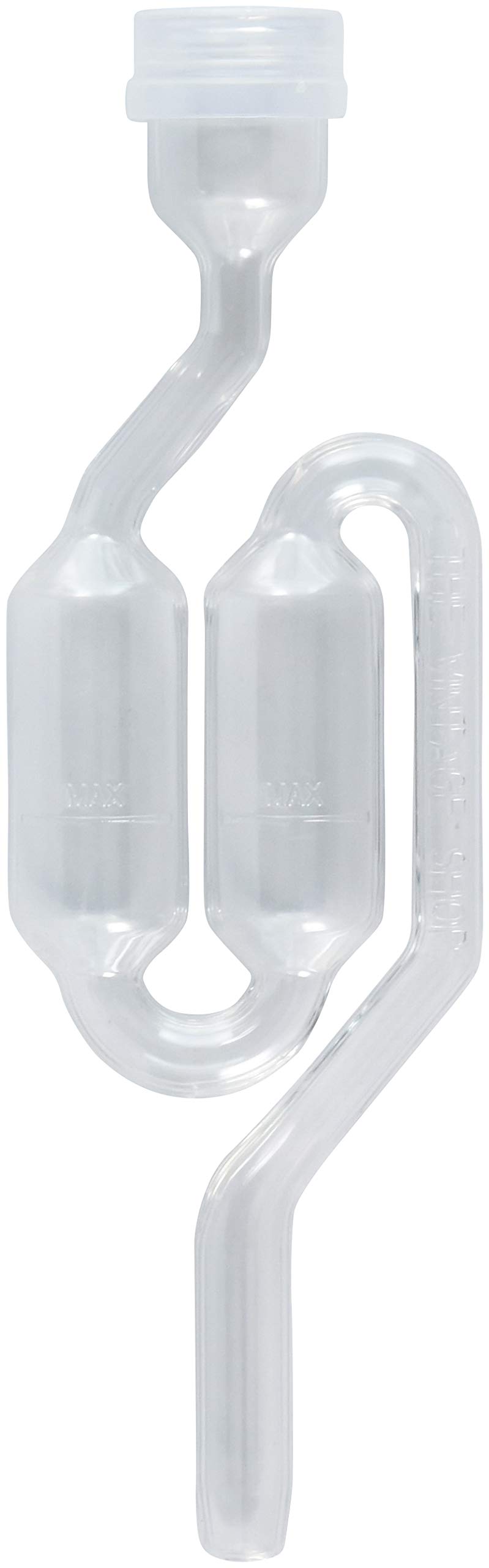 Double Bubble Airlock - 10 Pack Fermentation Airlocks for Home Brewing, Wine Making & Kombucha - Food Grade Plastic Bubbler Locks for Mason Jars, Carboys & Fermenters