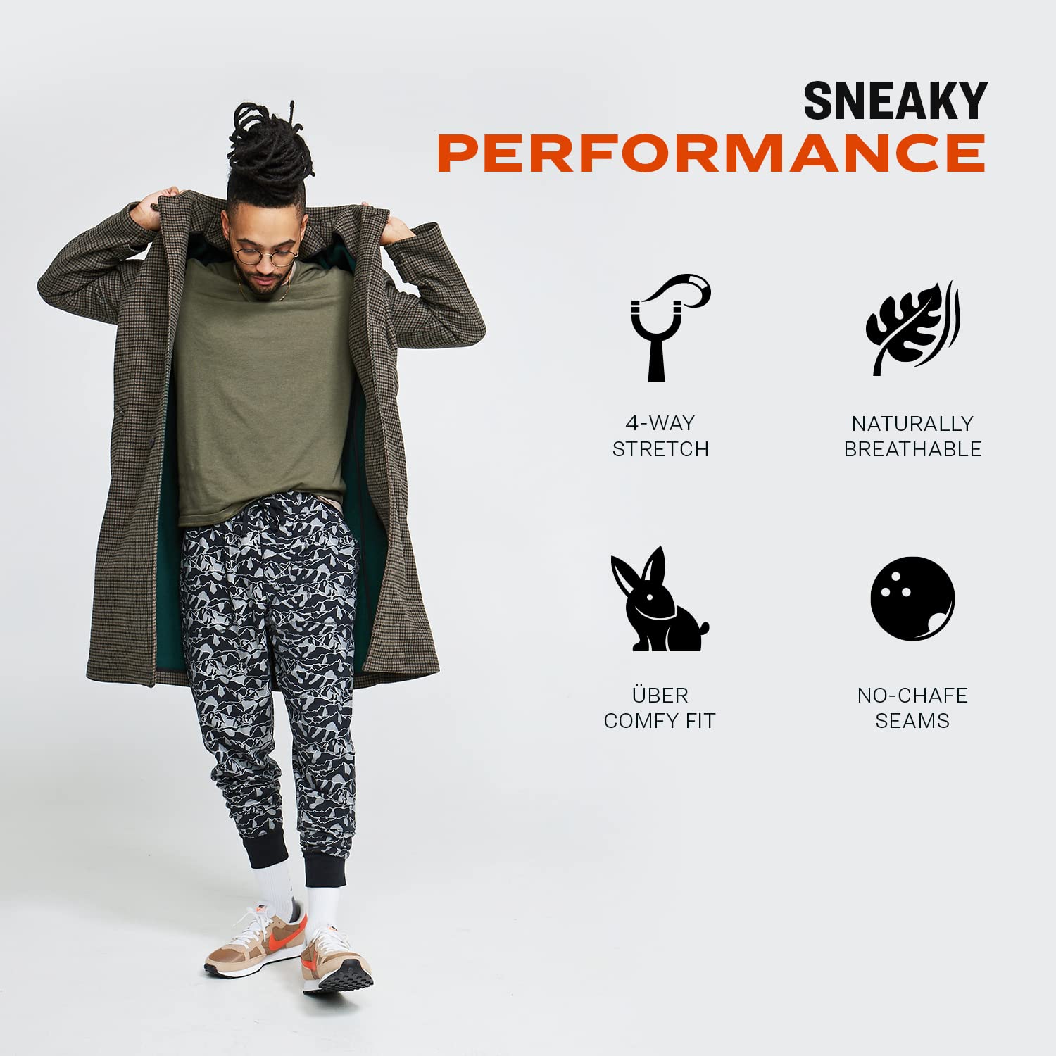 Pair of Thieves Men's Classic Lounge Pants - Soft & Comfortable Cotton Pajama Bottoms for Relaxing at Home, Lounging or Sleeping