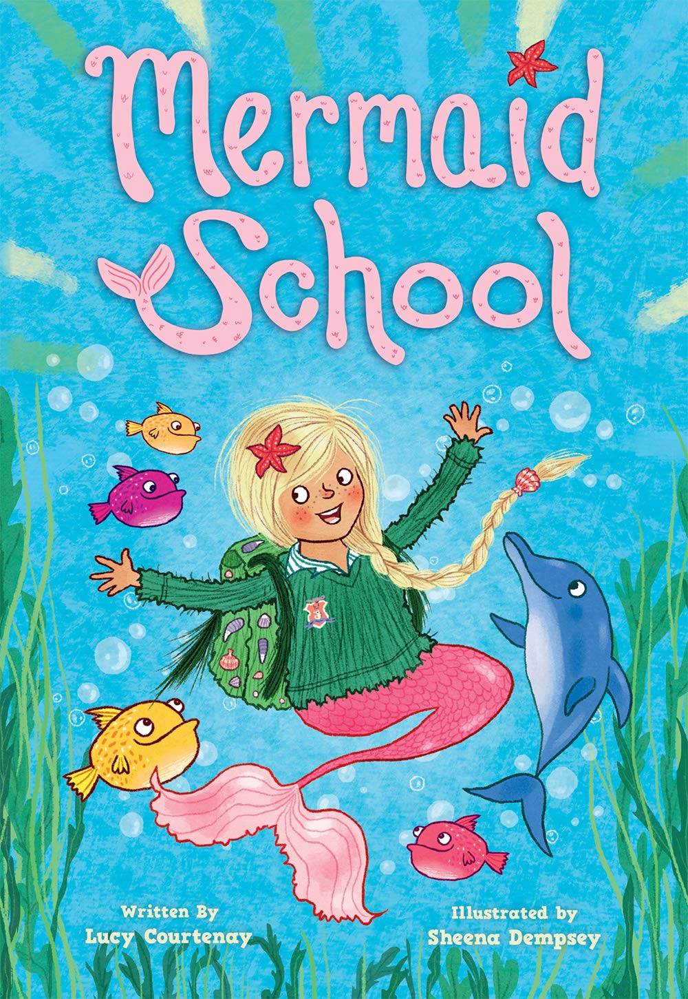 Mermaid School - Kids Mermaid Tail Swimwear for Pool & Beach | Fun Swimming Costume for Girls & Boys | Perfect for Underwater Play, Birthday Parties & Themed Events
