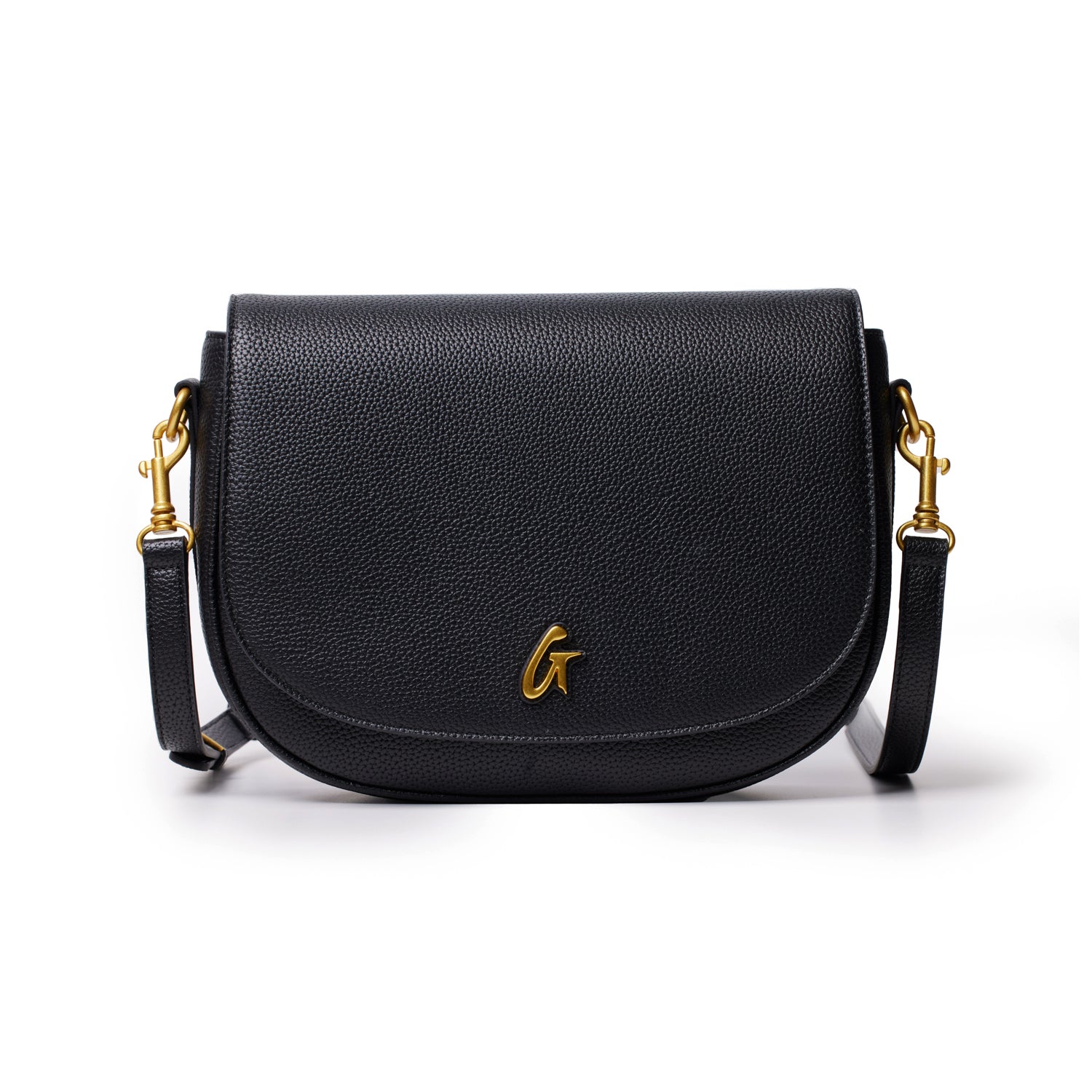 Large Pebble Shoulder Bag for Women - Stylish Black Crossbody Purse for Everyday Use, Work, and Travel