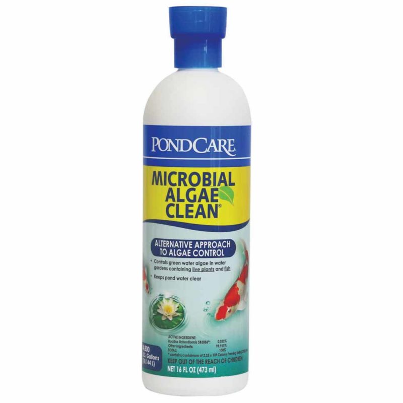 API Pondcare Microbial Algae Clean 473ml - Natural Pond Water Treatment for Clear Water | Controls Algae Growth in Garden Ponds, Koi Ponds & Water Features | Safe for Fish & Plants