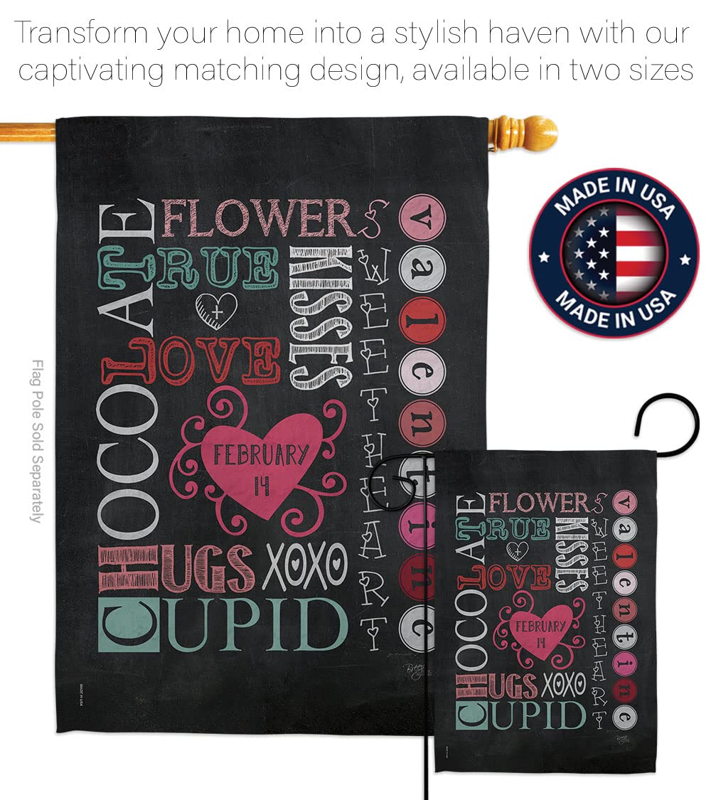 Valentine's House Flag Set - 28
