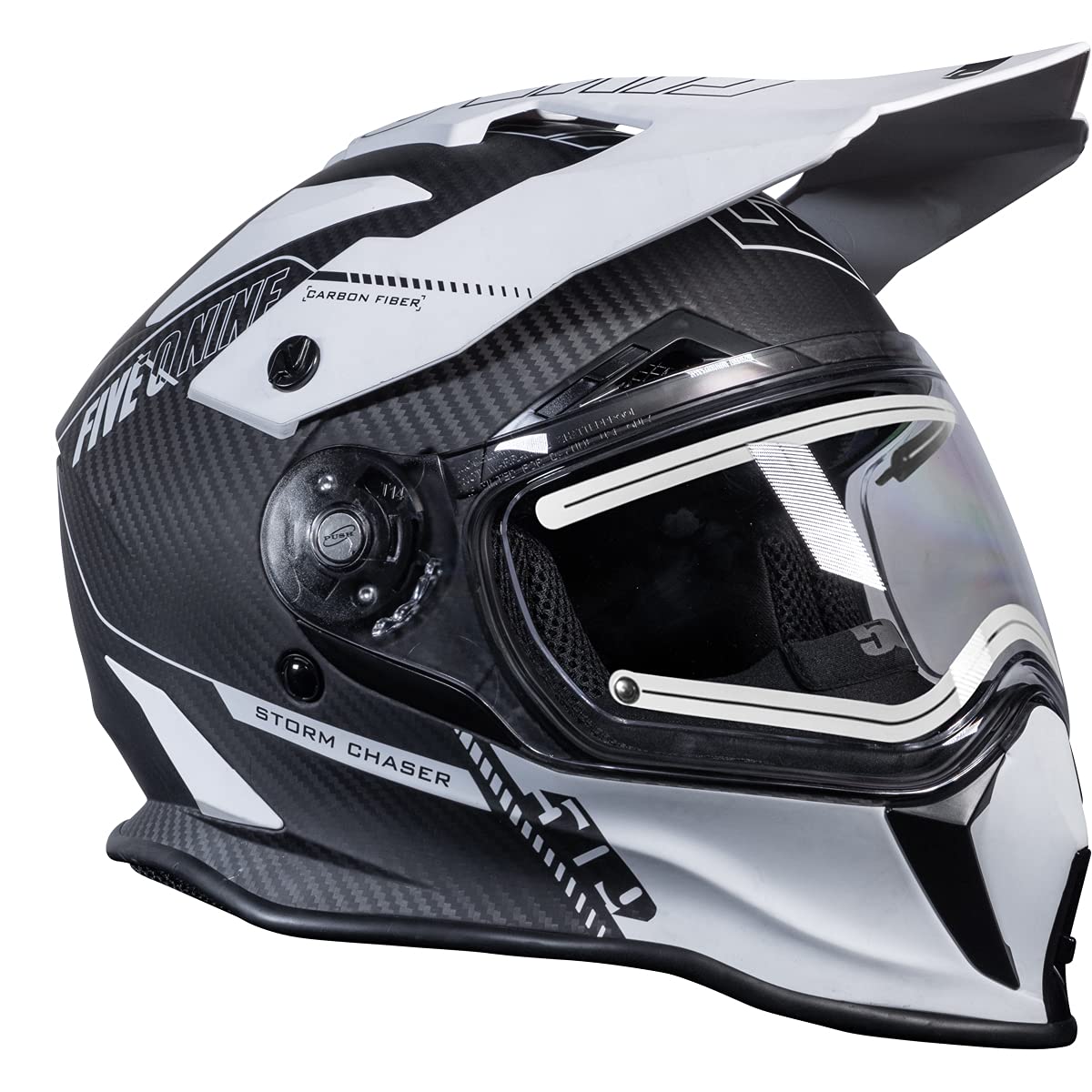 509 Delta R3L Carbon Fiber Motorcycle Helmet - Lightweight & Durable Full Face Helmet for Racing & Street Riding - Perfect for Sport Bikers & Commuters